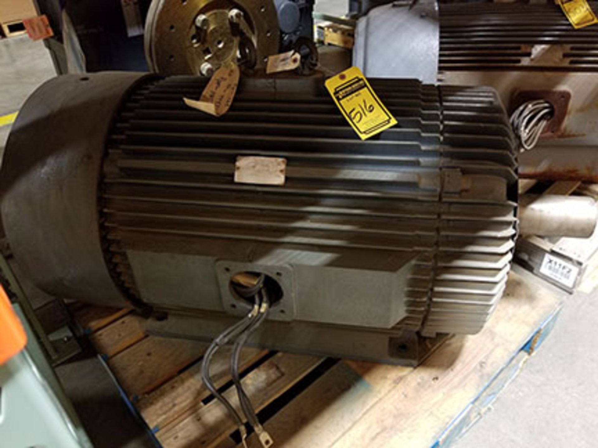 RELIANCE ELECTRIC 125HP 1,185 RPM, 449 FRAME, 460V ELECTRIC MOTOR - Image 5 of 5