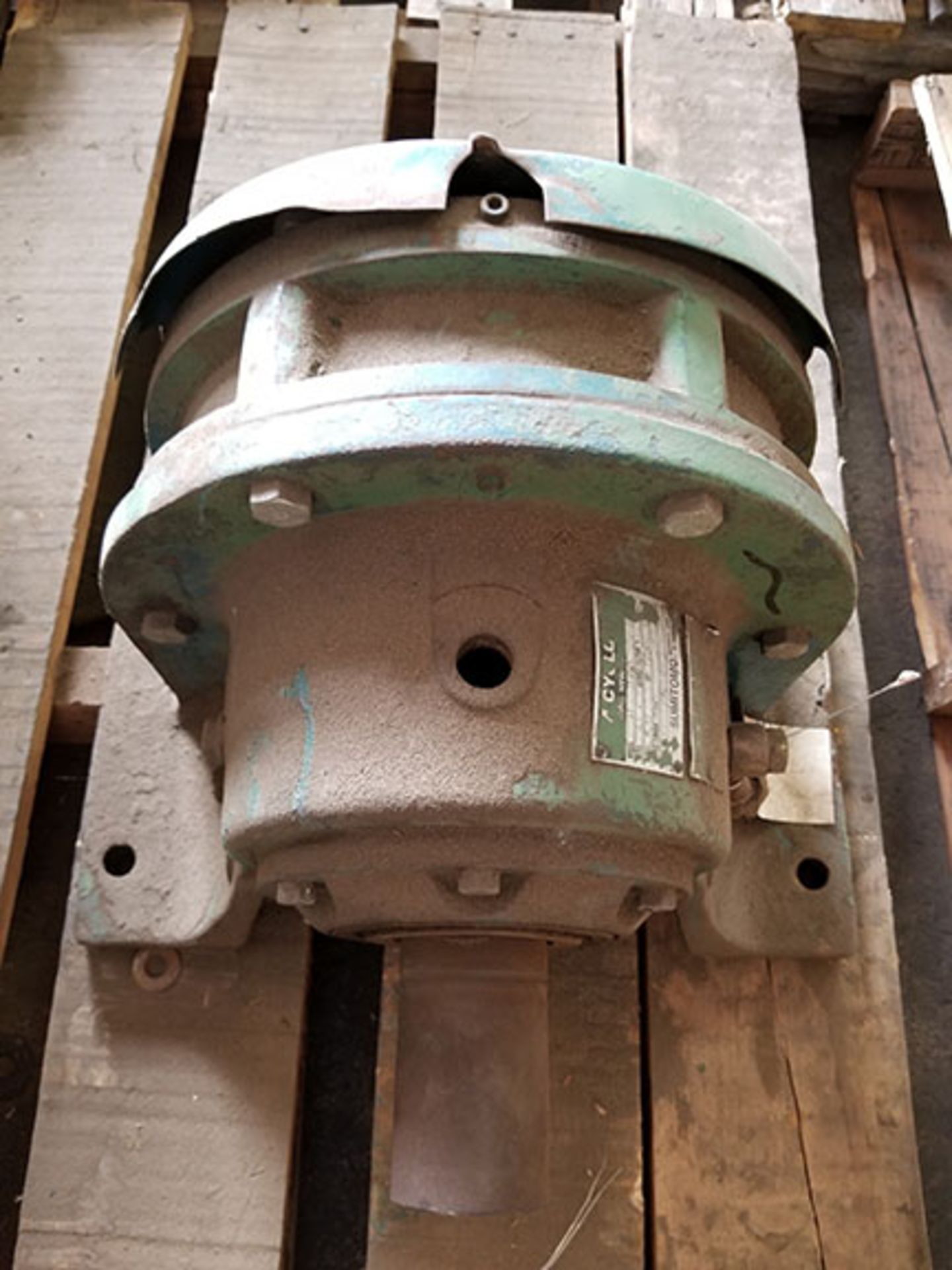 PALLET OF (3) GEARBOXES – (2) SUMITOMO SM-CYCLO 43:1, 1,750 RPM, MOD. H1-890 –(1) UNKNOWN - Image 7 of 9