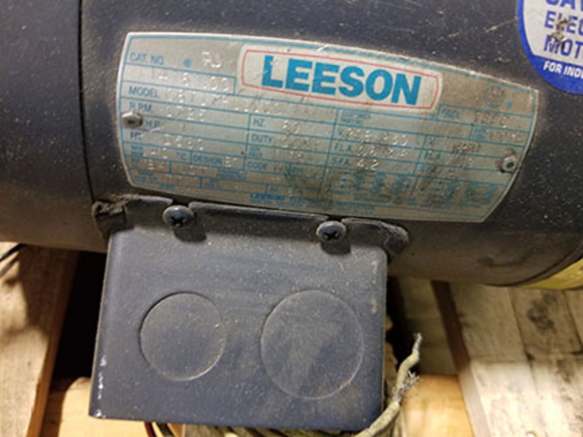 PALLET OF (11) ELECTRIC MOTORS – 1 HP TO 3 HP - LEESON, HITELITE, UNIMOUNT - Image 4 of 6