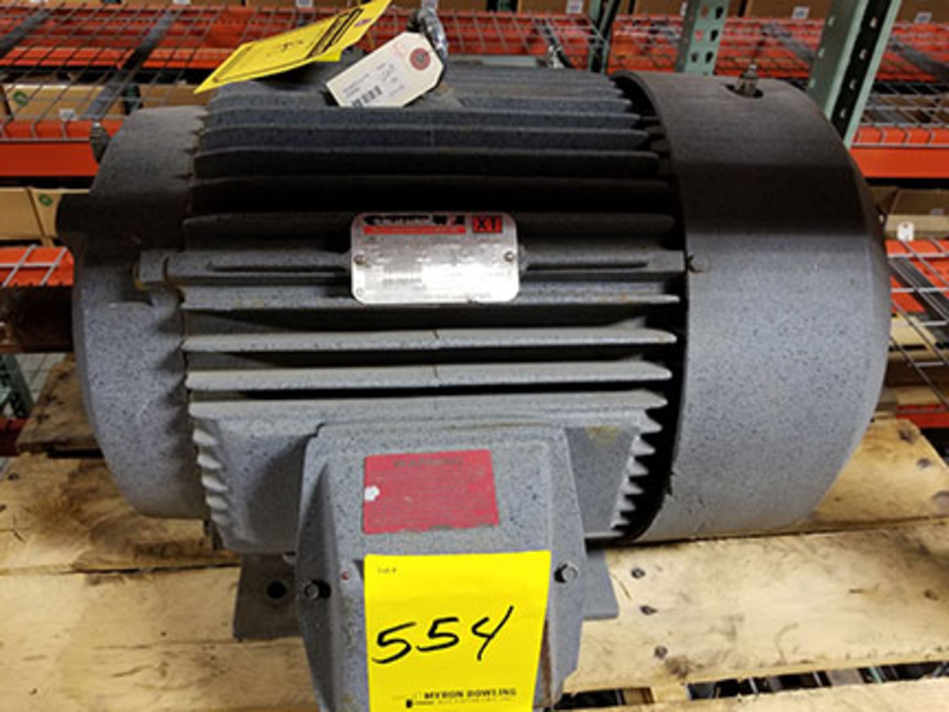 RELIANCE ELECTRIC 40HP, 1,765 RPM, 324T FRAME, 460V ELECTRIC MOTOR - Image 3 of 4
