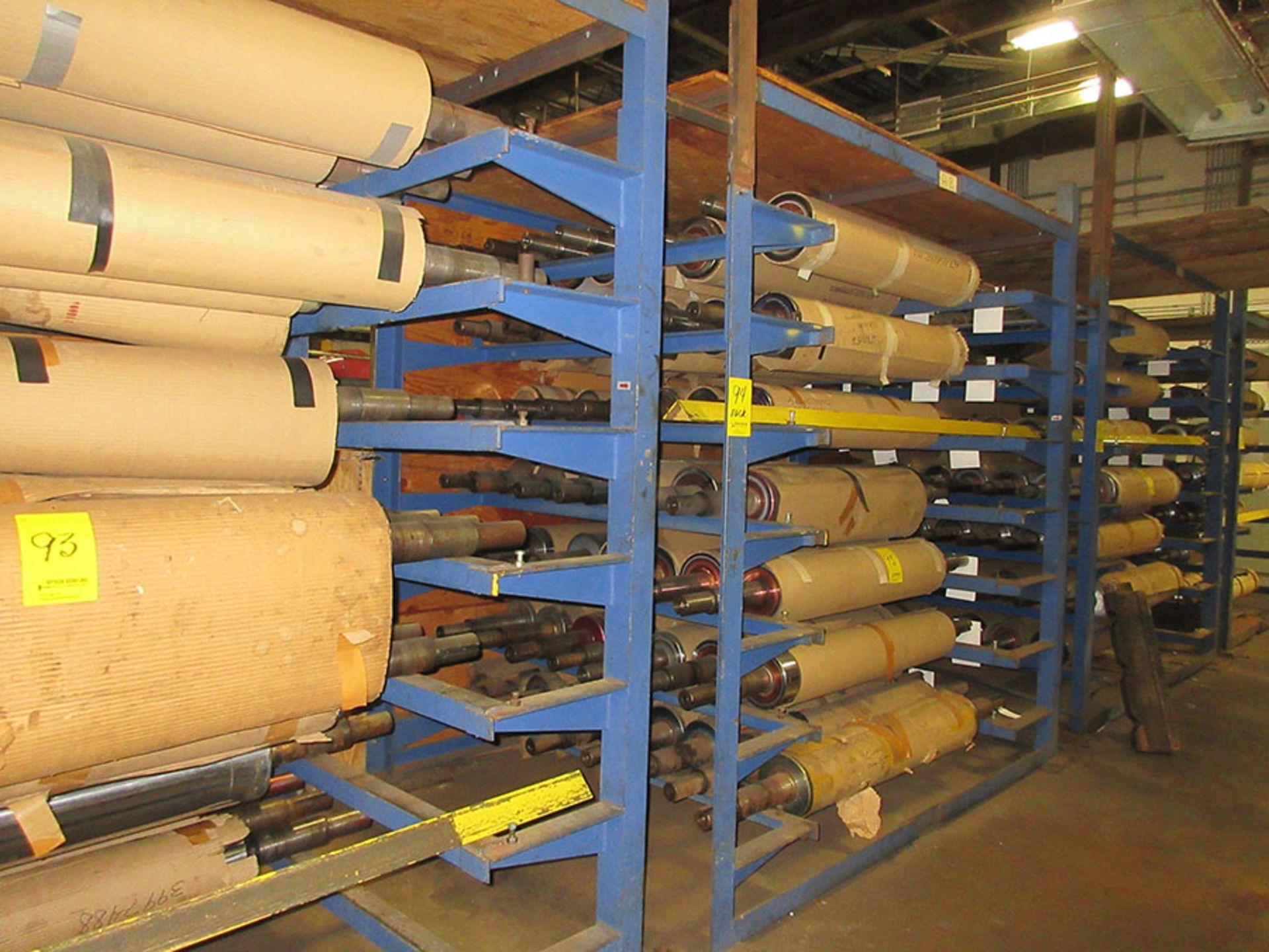 400 +/- ASSORTED PRINT ROLLERS, BASINS, BASIN CARTS, ALL OTHER ACCESSORIES PERTAINING TO PRINT