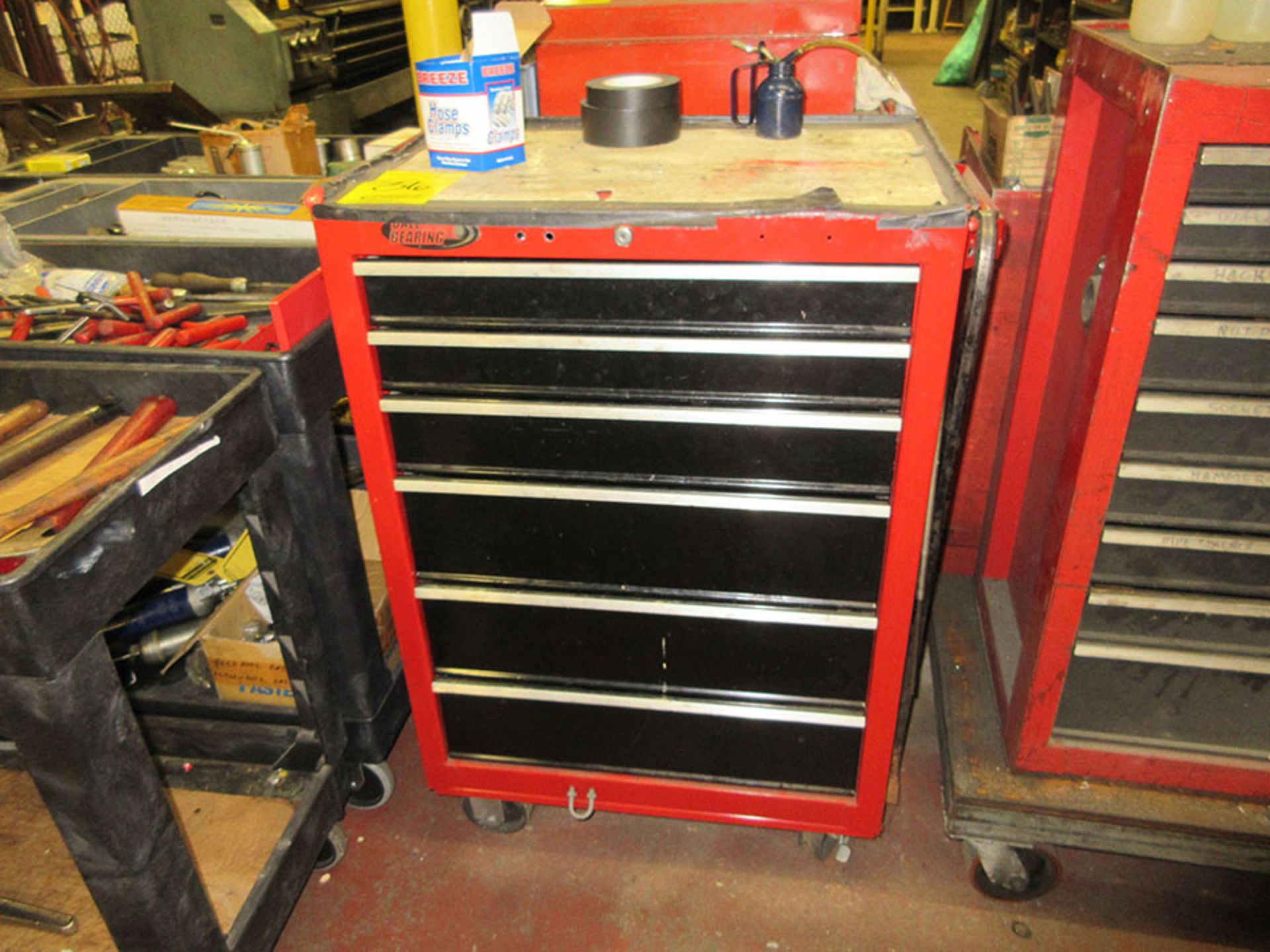 6-DRAWER TOOL CHEST WITH CONTENT