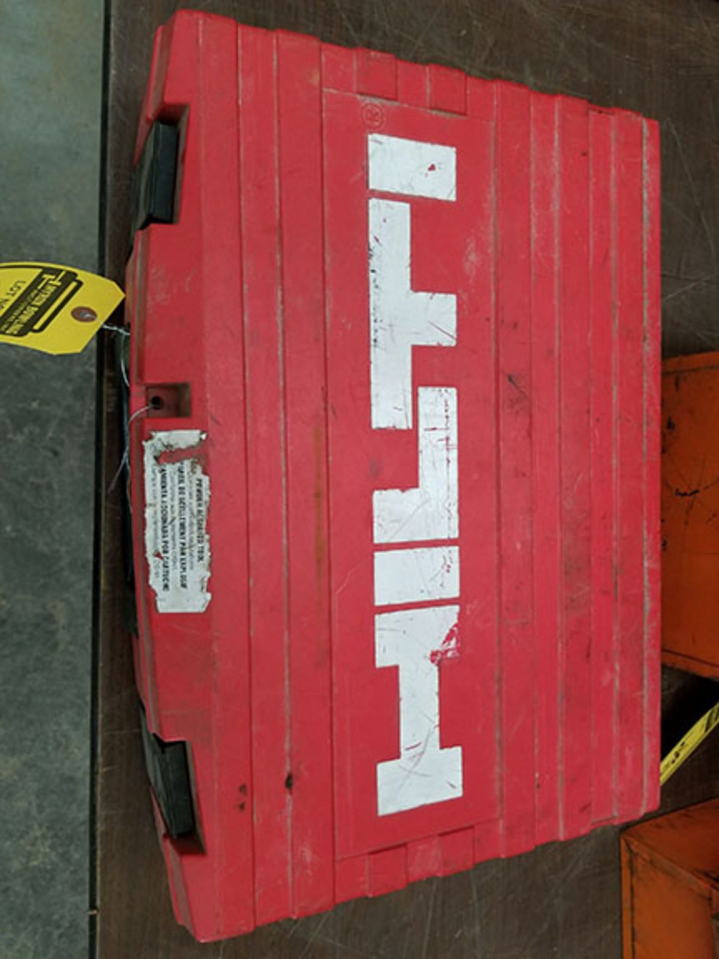 HILTI DX A41 CONCRETE FASTENER GUN WITH BOOSTER