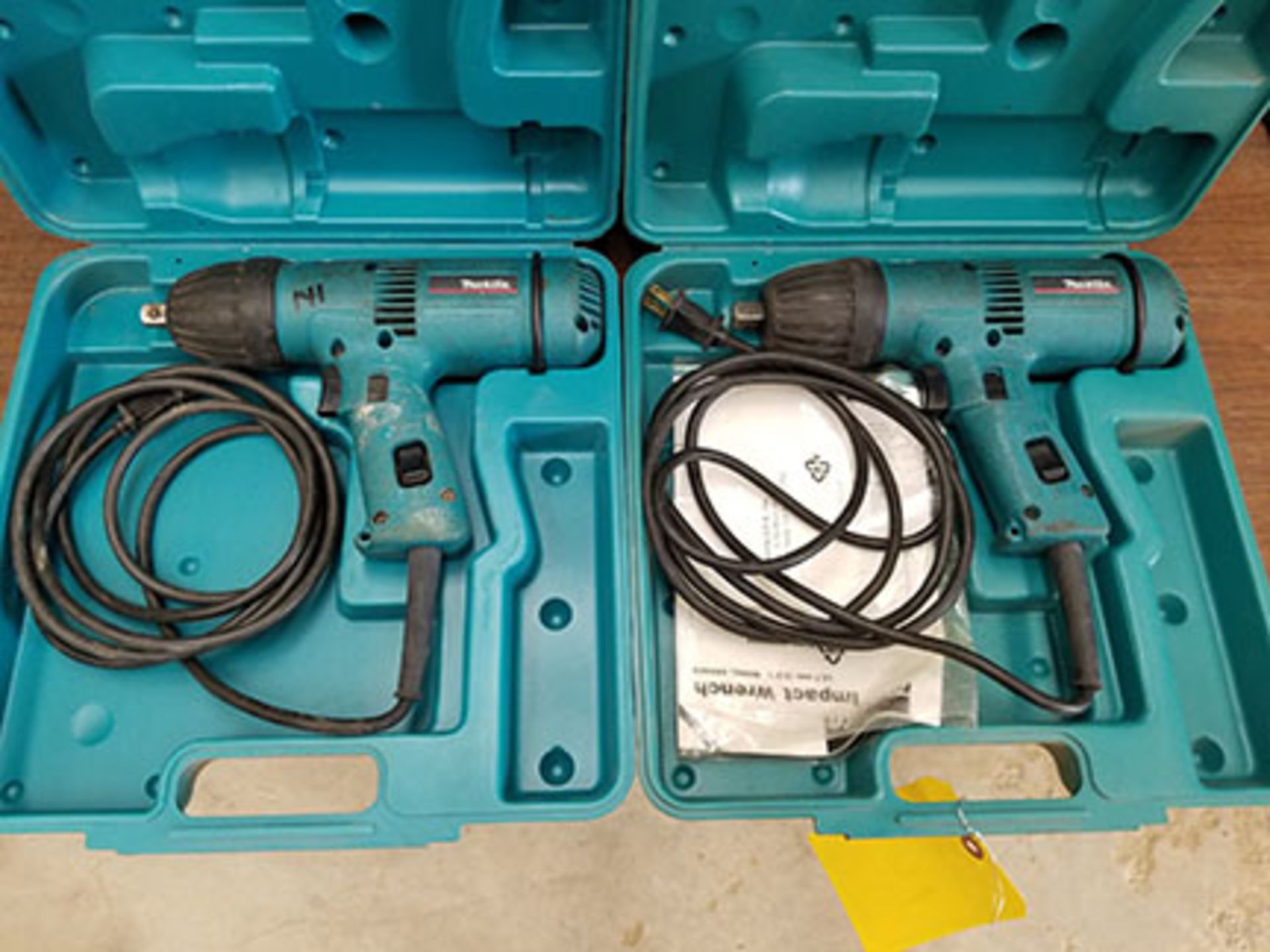 (2) MAKITA 1/2" ELECTRIC IMPACT WRENCHES, MODEL 6904VH - Image 2 of 6