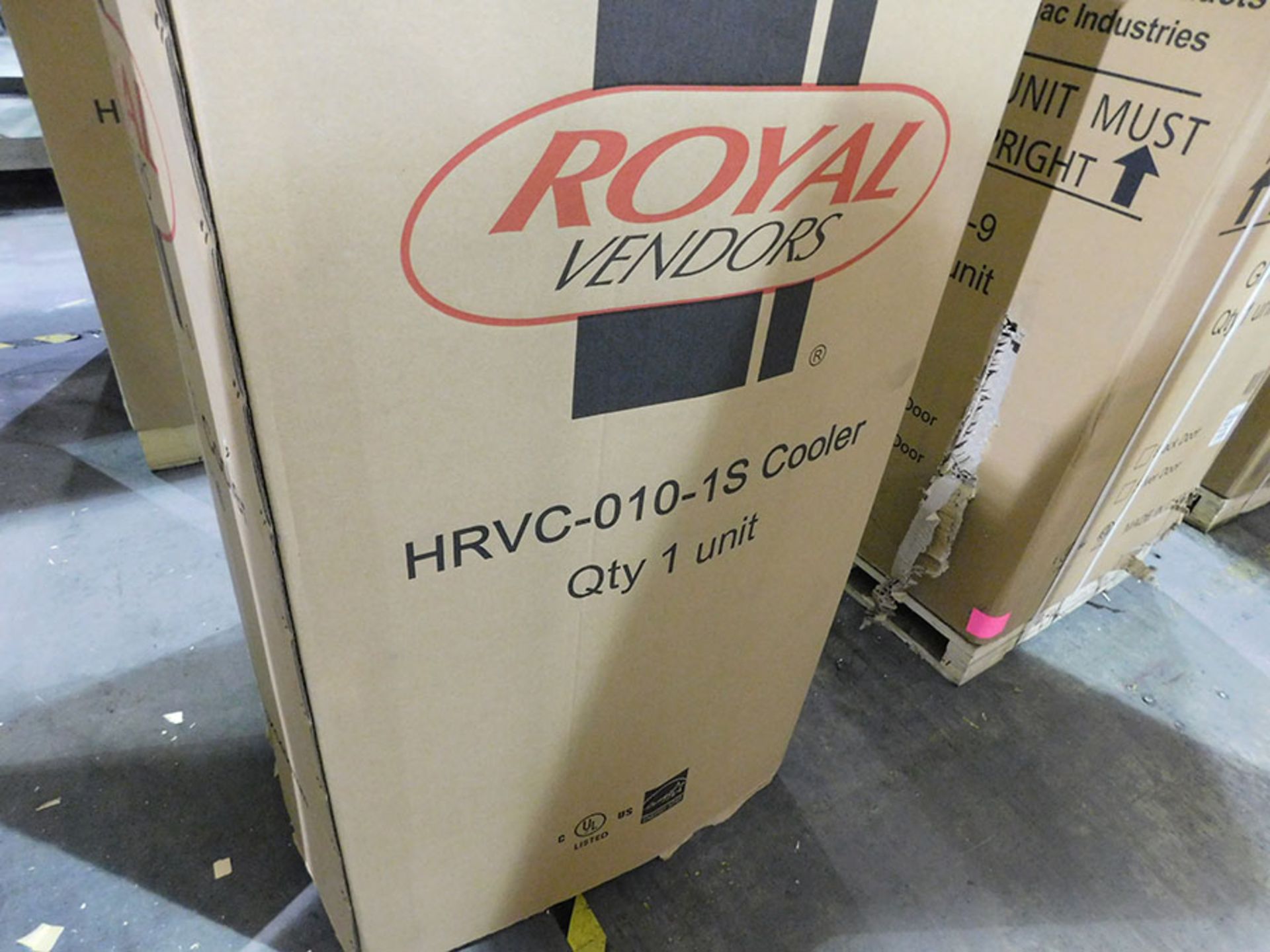 (2) ROYAL VENDING SMALL REFRIGERATORS; MODEL 10BB