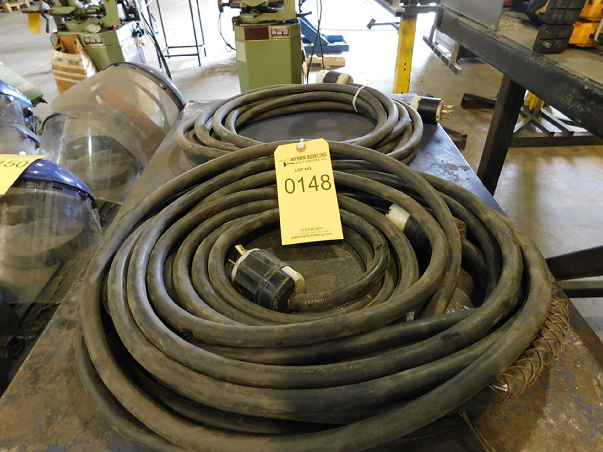 (3) WELDER EXTENSION CORDS