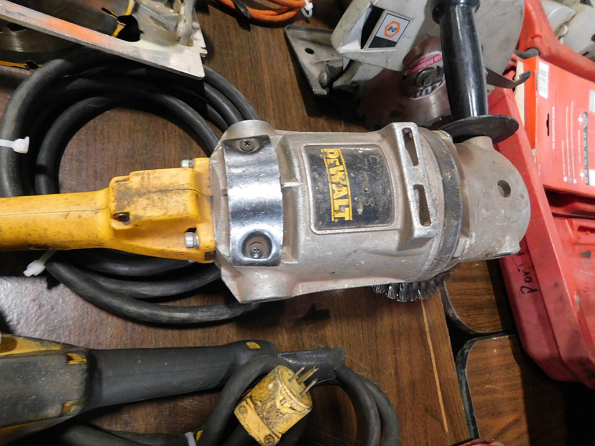 DEWALT 9'' ANGLE GRINDER