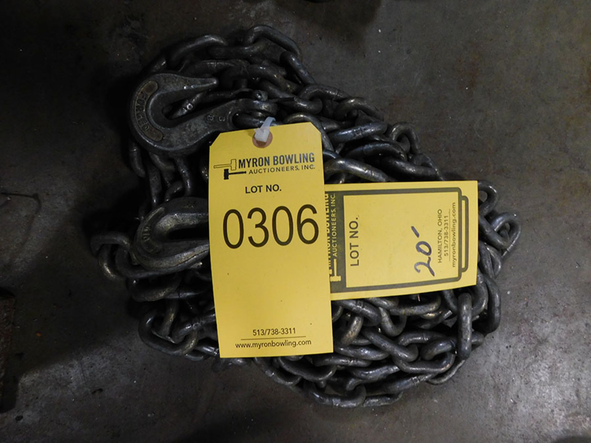 20' X 3/8'' CHAIN