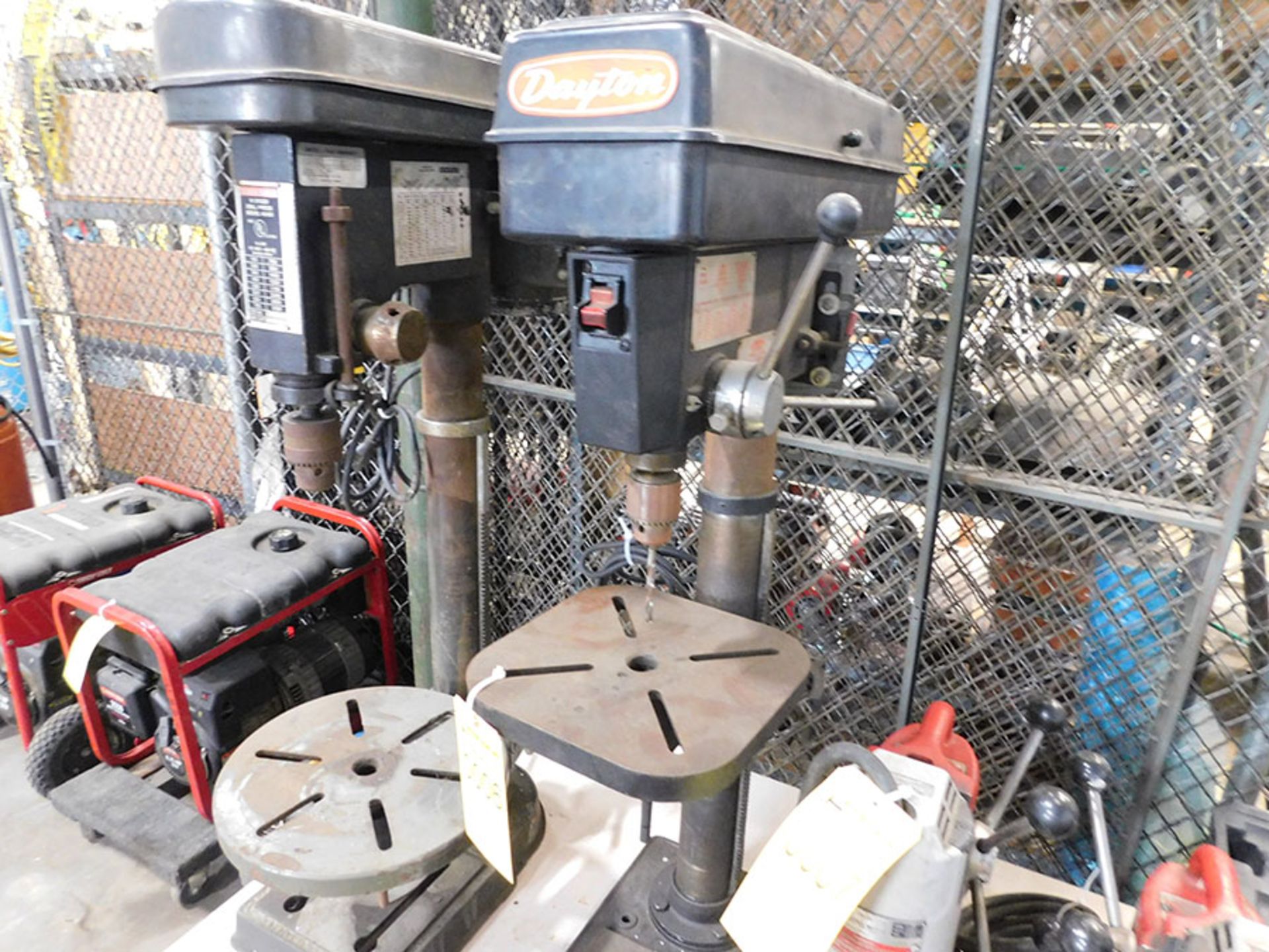 DAYTON 5 SPEED 12 1/2'' DRILL PRESS; S/N 85330