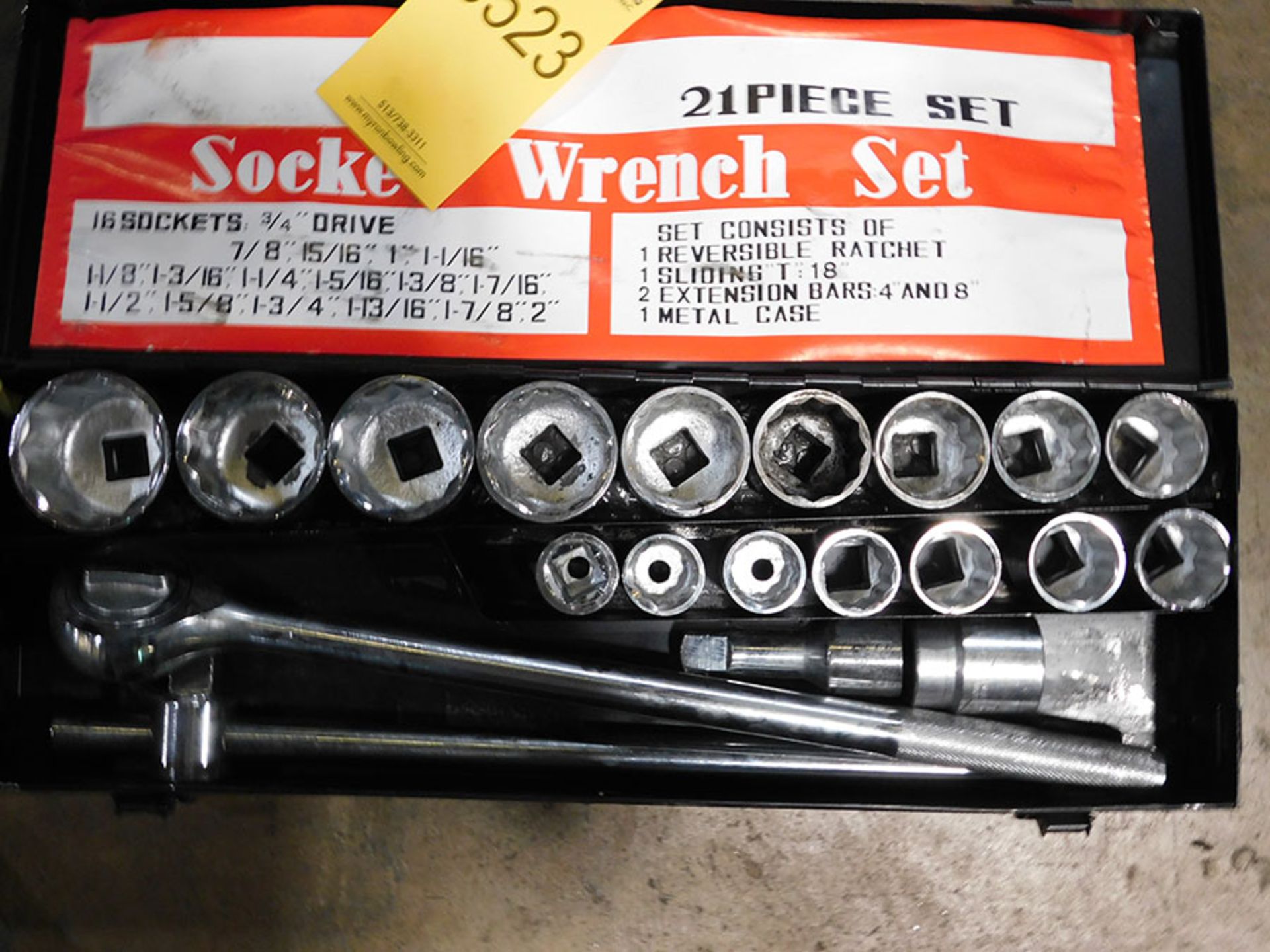 21-PIECE 3/4'' DRIVE SOCKET SET