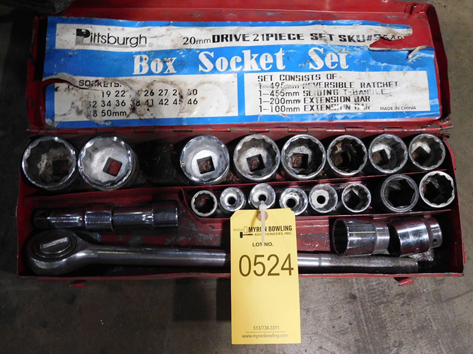 PITTSBURGH 20MM 21-PIECE SOCKET SET