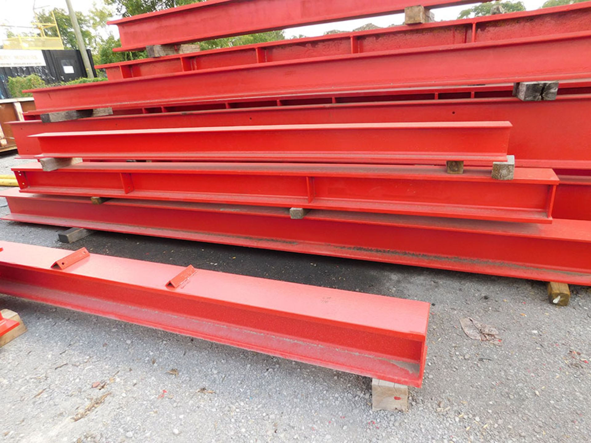 LOT OF ASSORTED SIZE HEADER BEAMS