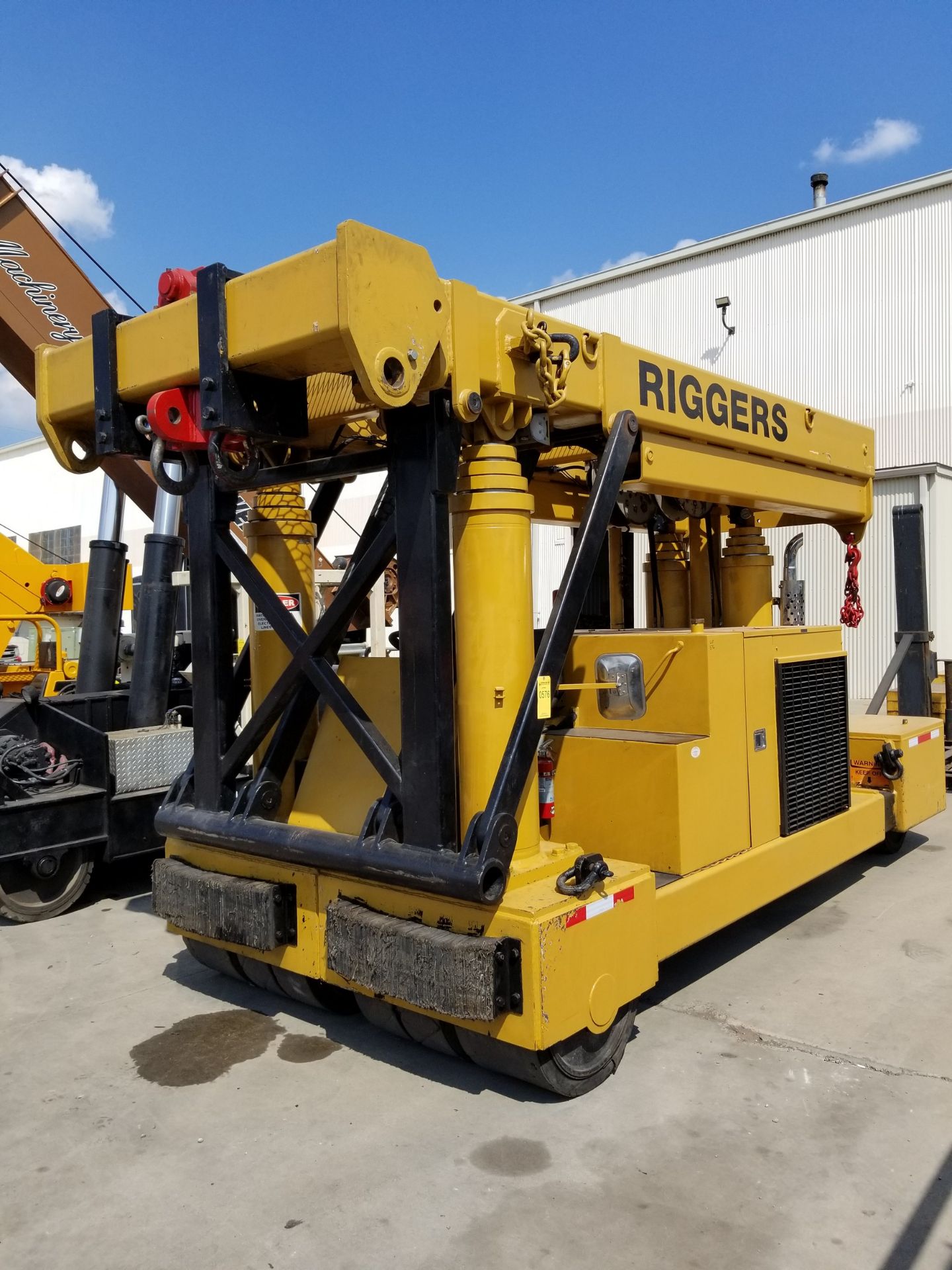 2000 RIGGERS TL150BW 75-TON HYDRAULIC TRILIFTER CARL CONTROL SYSTEM; DUAL FUEL, S/N 70022, 1,626 - Image 2 of 5