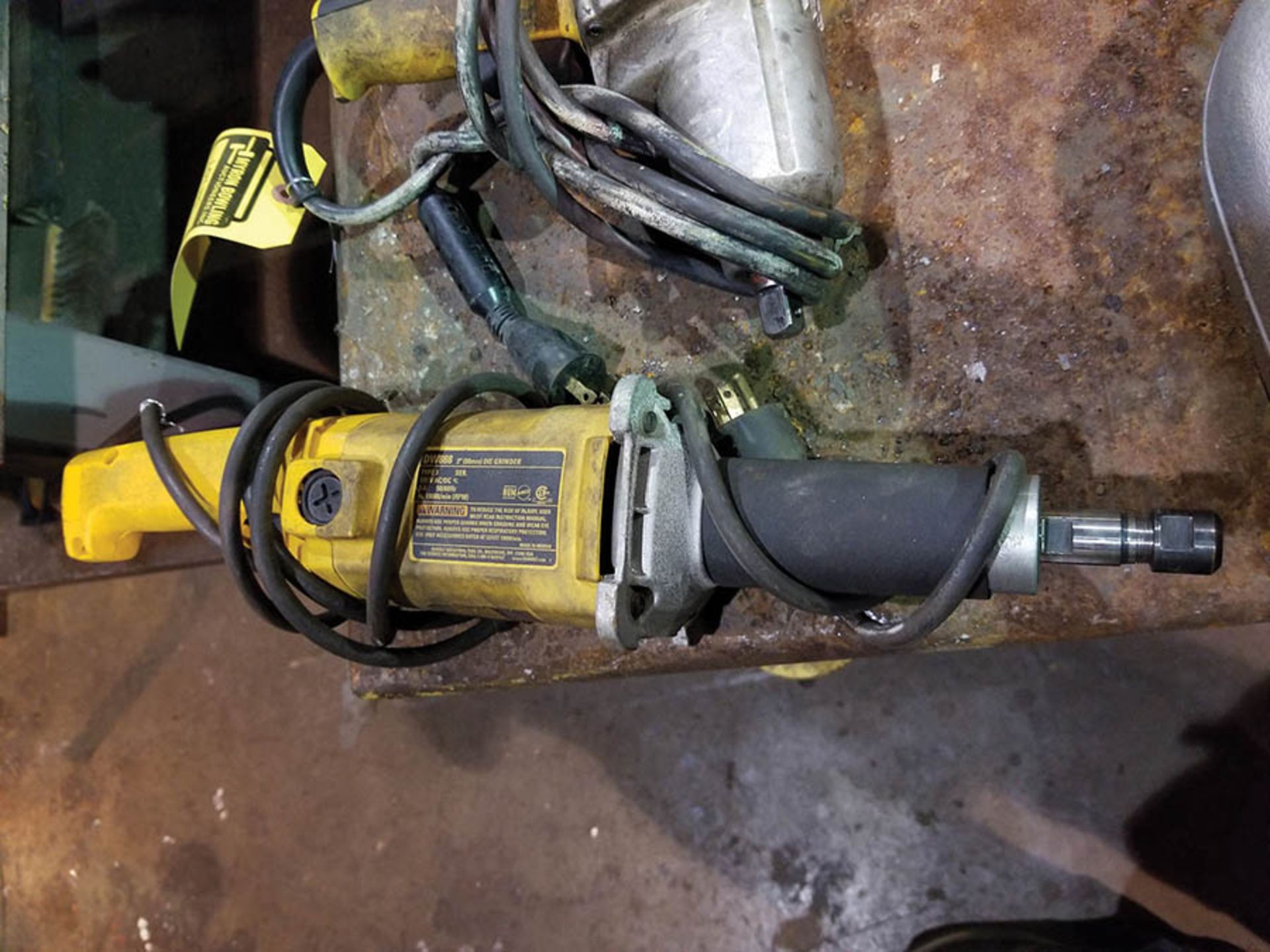 DEWALT DW888 2" ELECTRIC DIE GRINDER & DEWALT DW292 1/2" ELECTRIC IMPACT WRENCH - Image 3 of 3