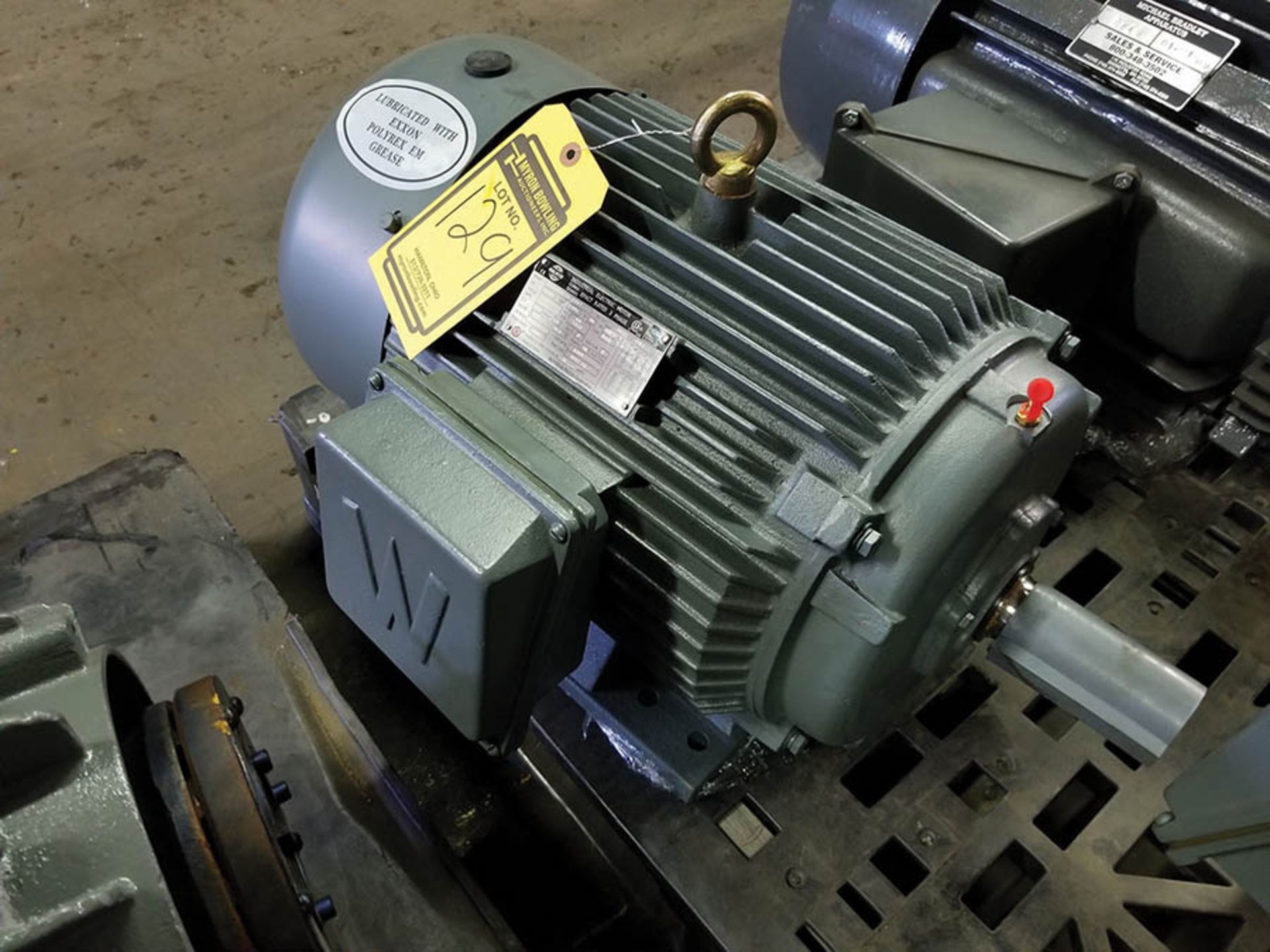 WORLDWIDE 25 HP ELECTRIC MOTOR; 230/460V, 55.8/27.9 AMP, 3,555 RPM - Image 4 of 5