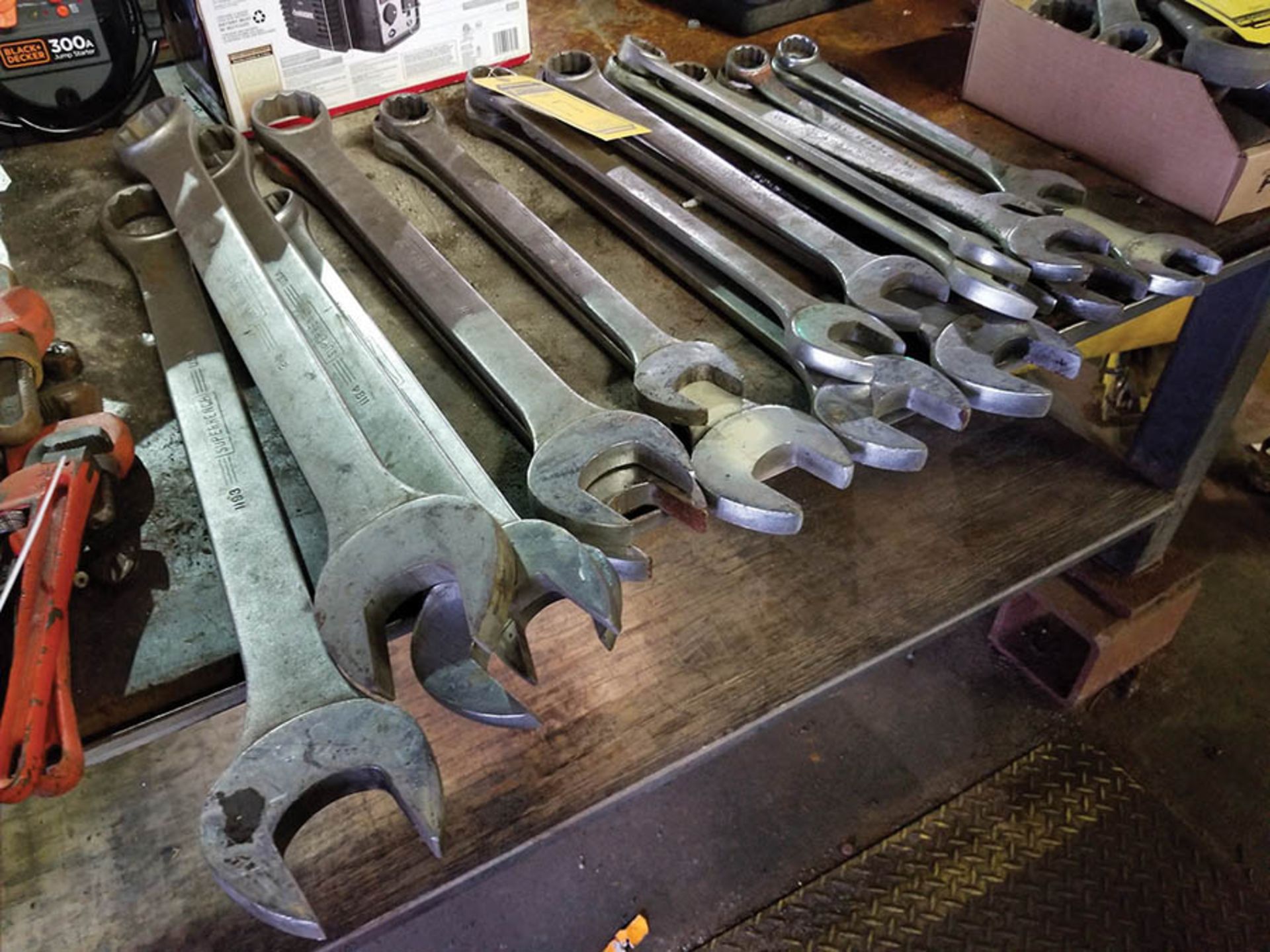 (19) LARGE WRENCHES; CLOSED END, UP TO 2 1/8" - Image 2 of 3