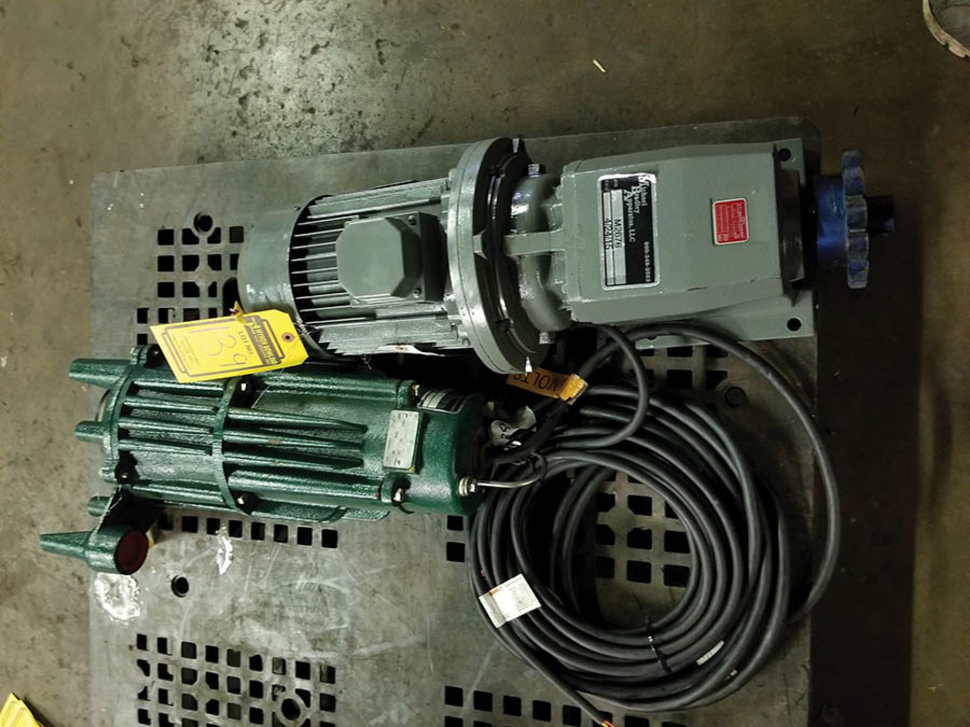 SEIPEE 2 HP ELECTRIC MOTOR & ZOELLER 2 HP ELECTRIC MOTOR - Image 5 of 5
