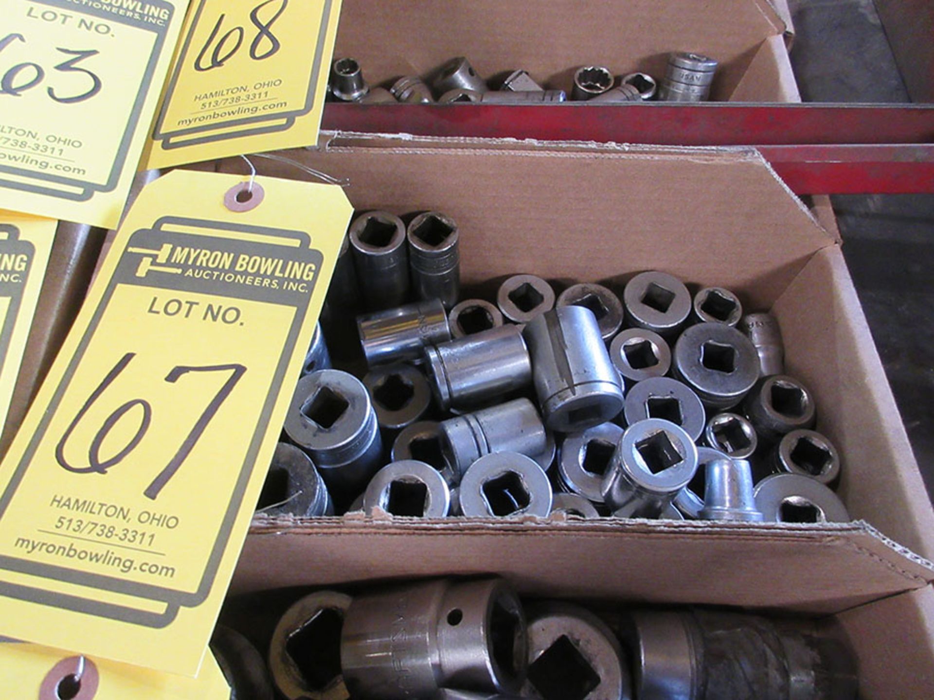 ASSORTED 1/2'' DRIVE SOCKETS