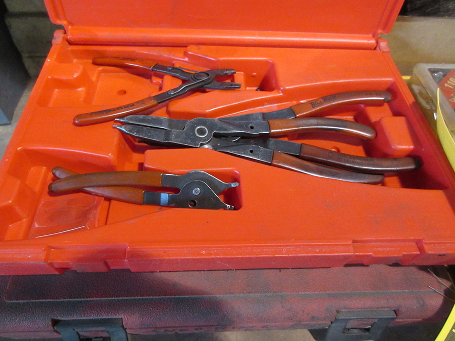 ASSORTED SNAP RING PLIERS