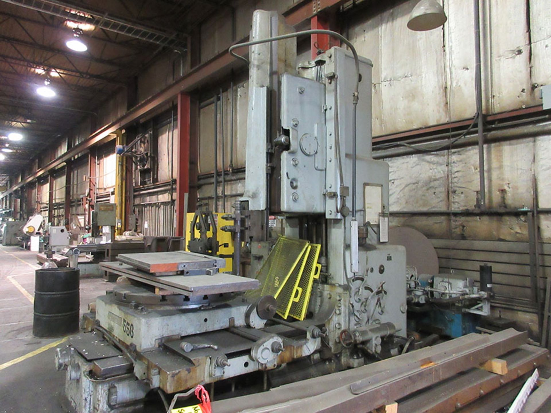 ROCKFORD HYDRAULIC VERTICAL 36'' SLOTTER; HPU, 42'' ROTARY TABLE ON SADDLE - Image 2 of 2