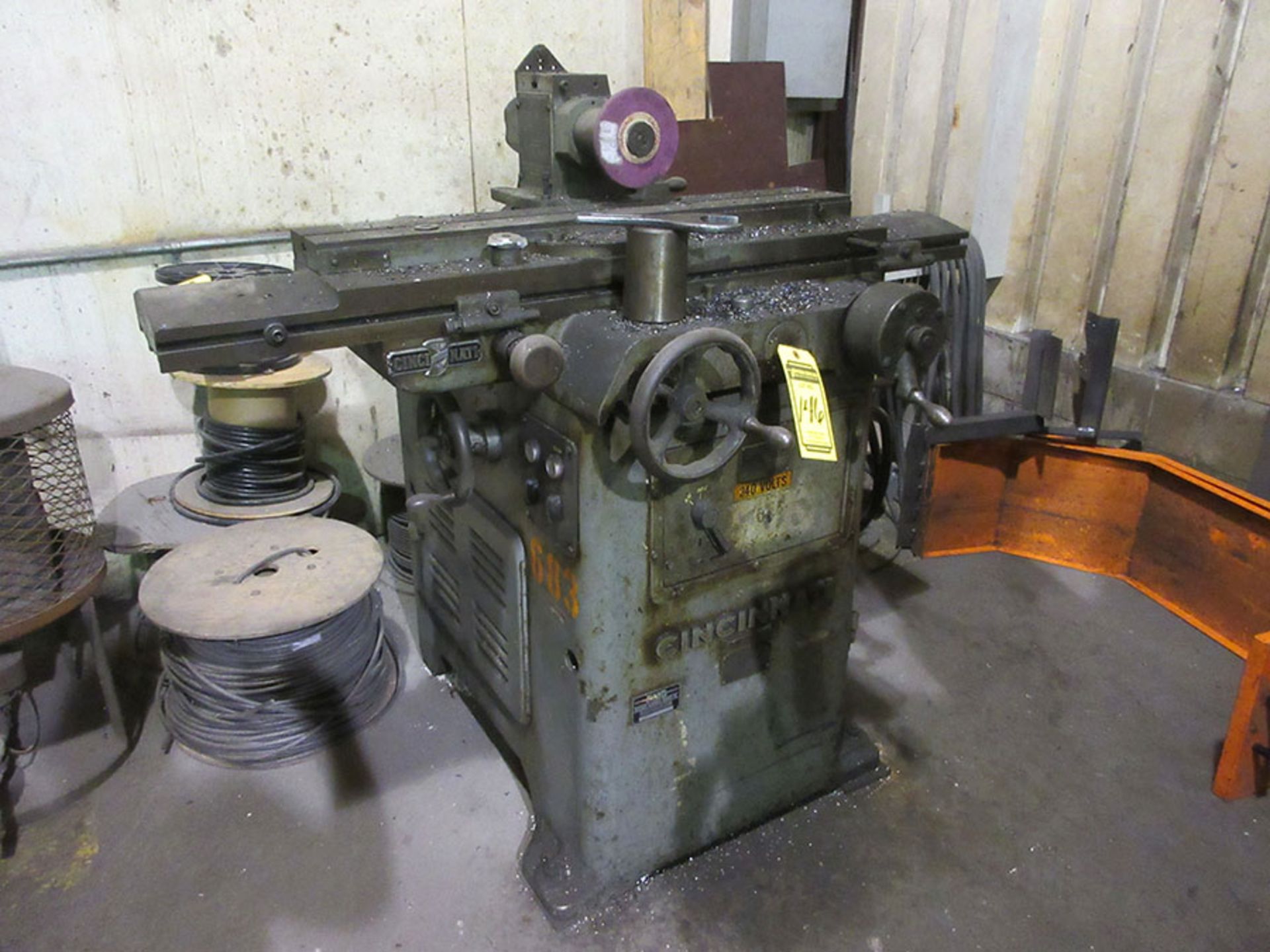 CINCINNATI NO. 2 CUTTER/GRINDER; 220/60/3, S/N ID2T5B-262