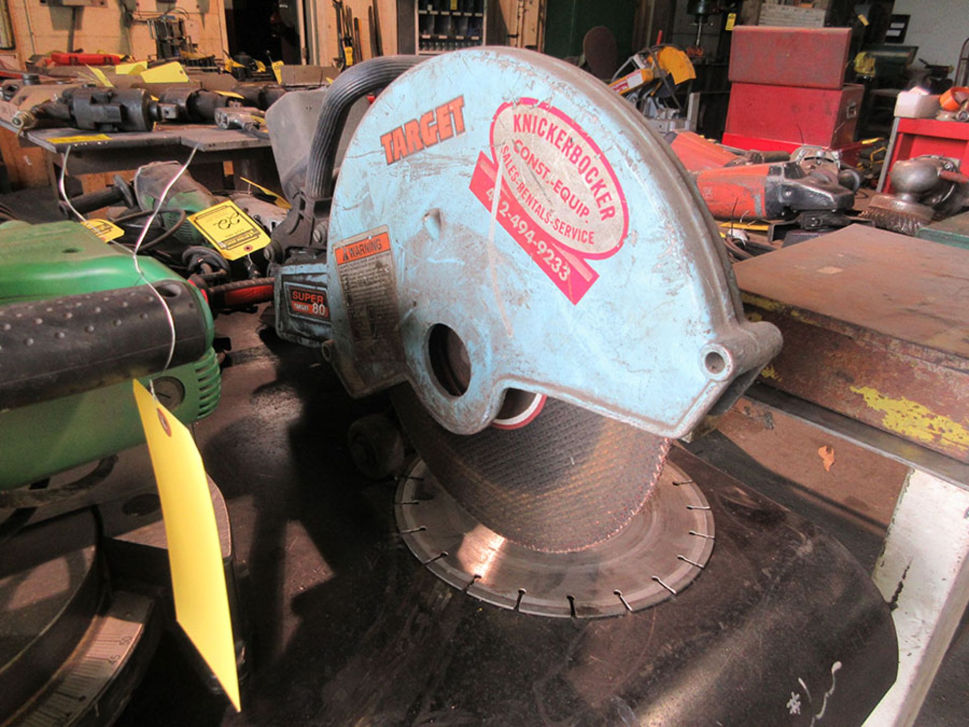 TARGET SUPER 80 GAS POWERED CUT-OFF SAW