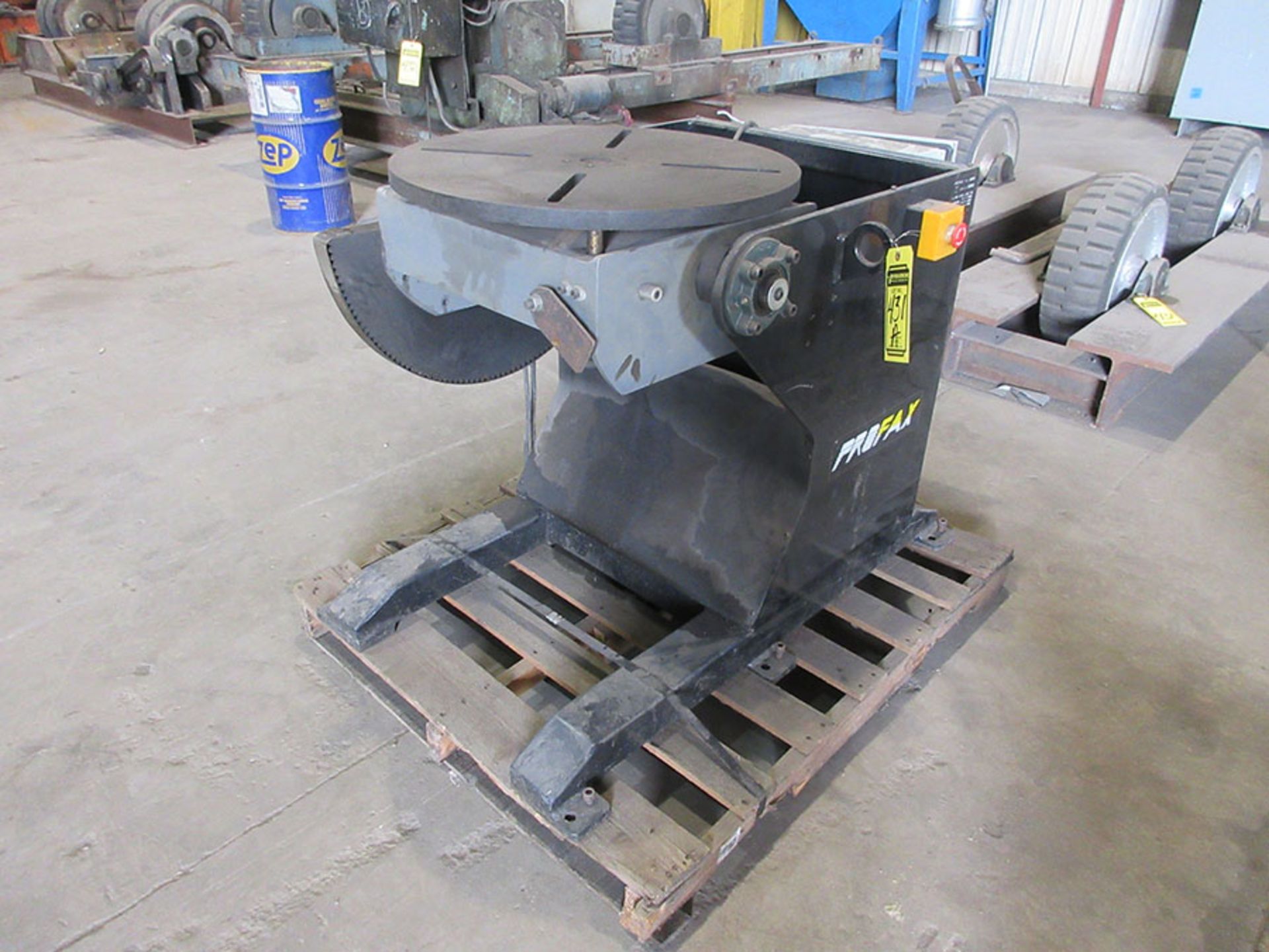 PROFAX WELDING POSITIONER WP-1000; S/N 2499, 115/60/1, 24.50'' TABLE