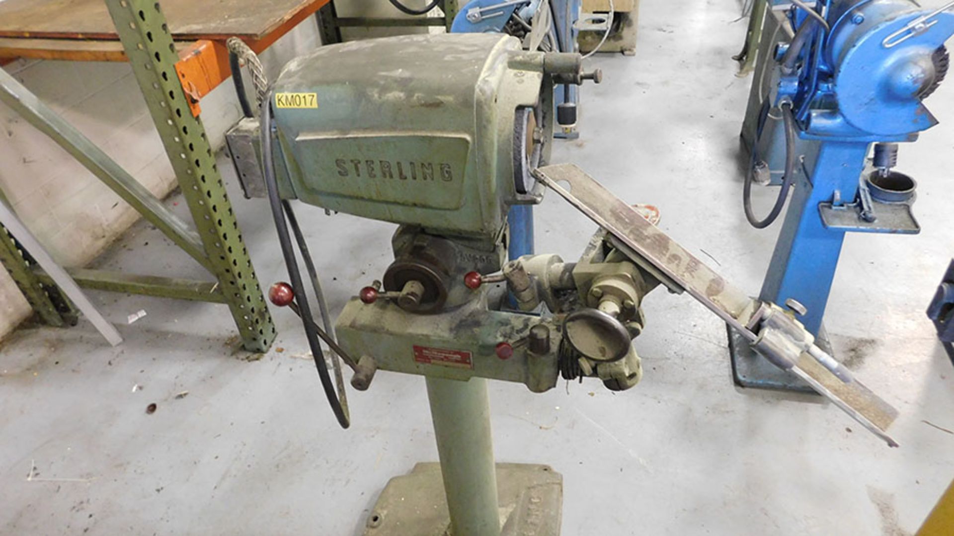 STERLING PEDESTAL GRINDER FACTORY #346, S/N DG4990D - Image 2 of 2