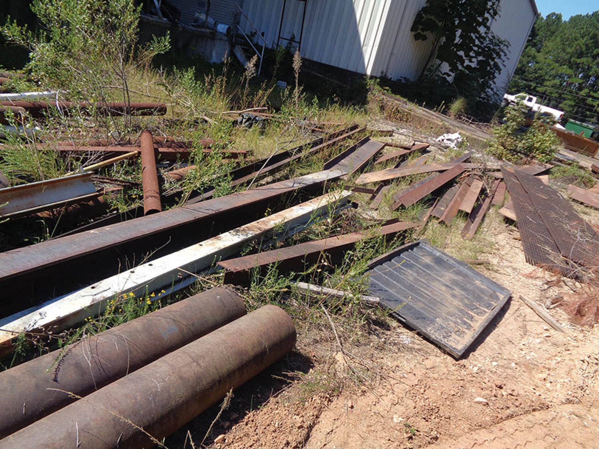 LARGE LOT W/ PIPE, ANGLE, FLAT, SQUARE, ROUND ***GO IN BUILDING*** - Image 6 of 18
