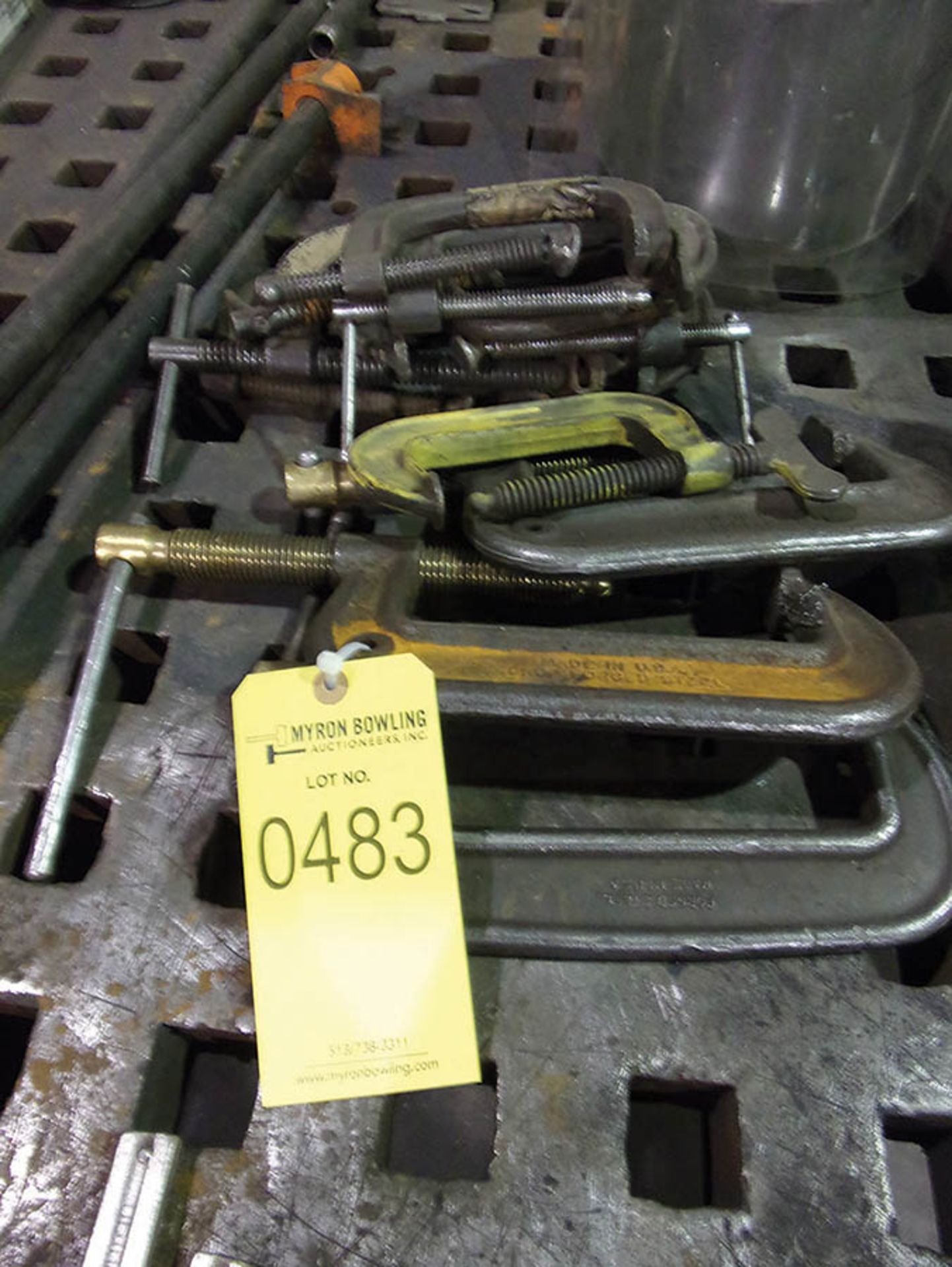 LOT W/ C-CLAMPS