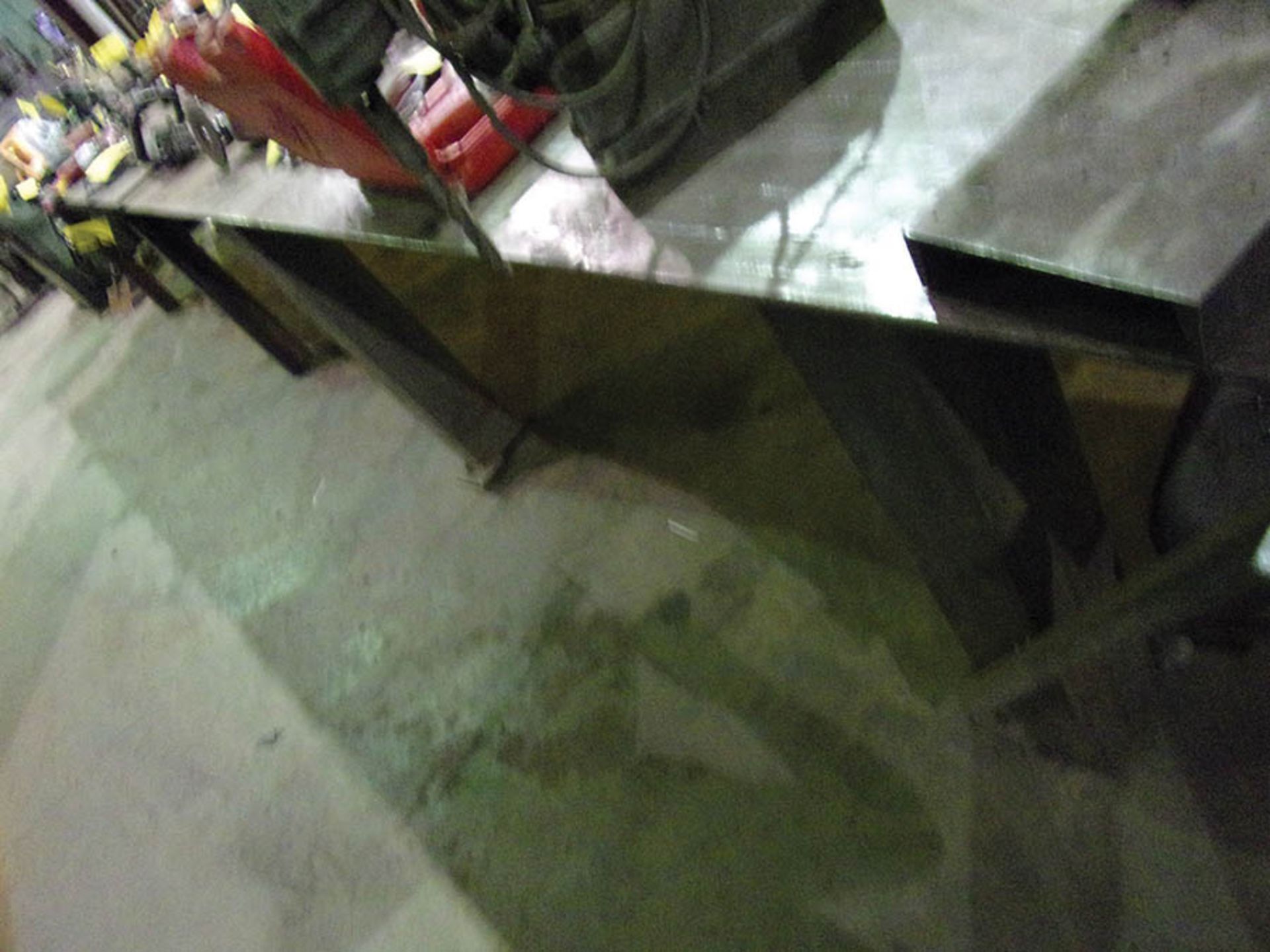 7/16'' X 4' X 20' STEEL TABLE - Image 2 of 2