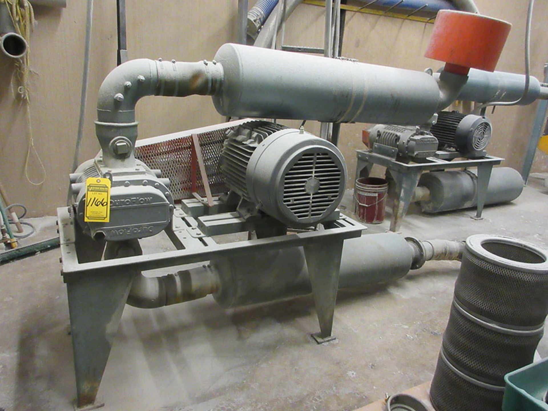 CONAIR FLEX CLEAN VACUUM INDUCERS WITH (2) 30HP MOTORS, (2) DURAFLOW ROTARY POSITIVE BLOWERS - Image 2 of 3