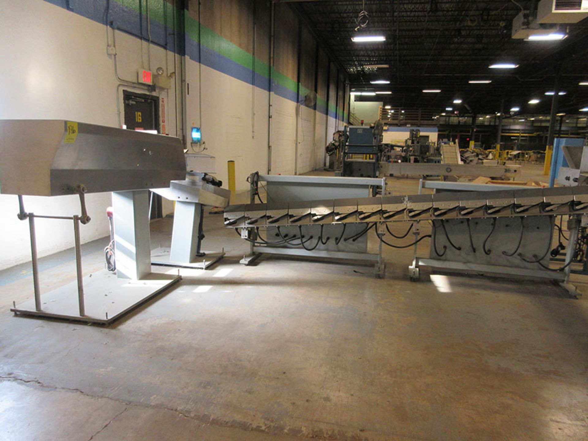 INTELLIFEED SS CONVEYOR SYSTEM; 18' AO WITH BULK HOPPER