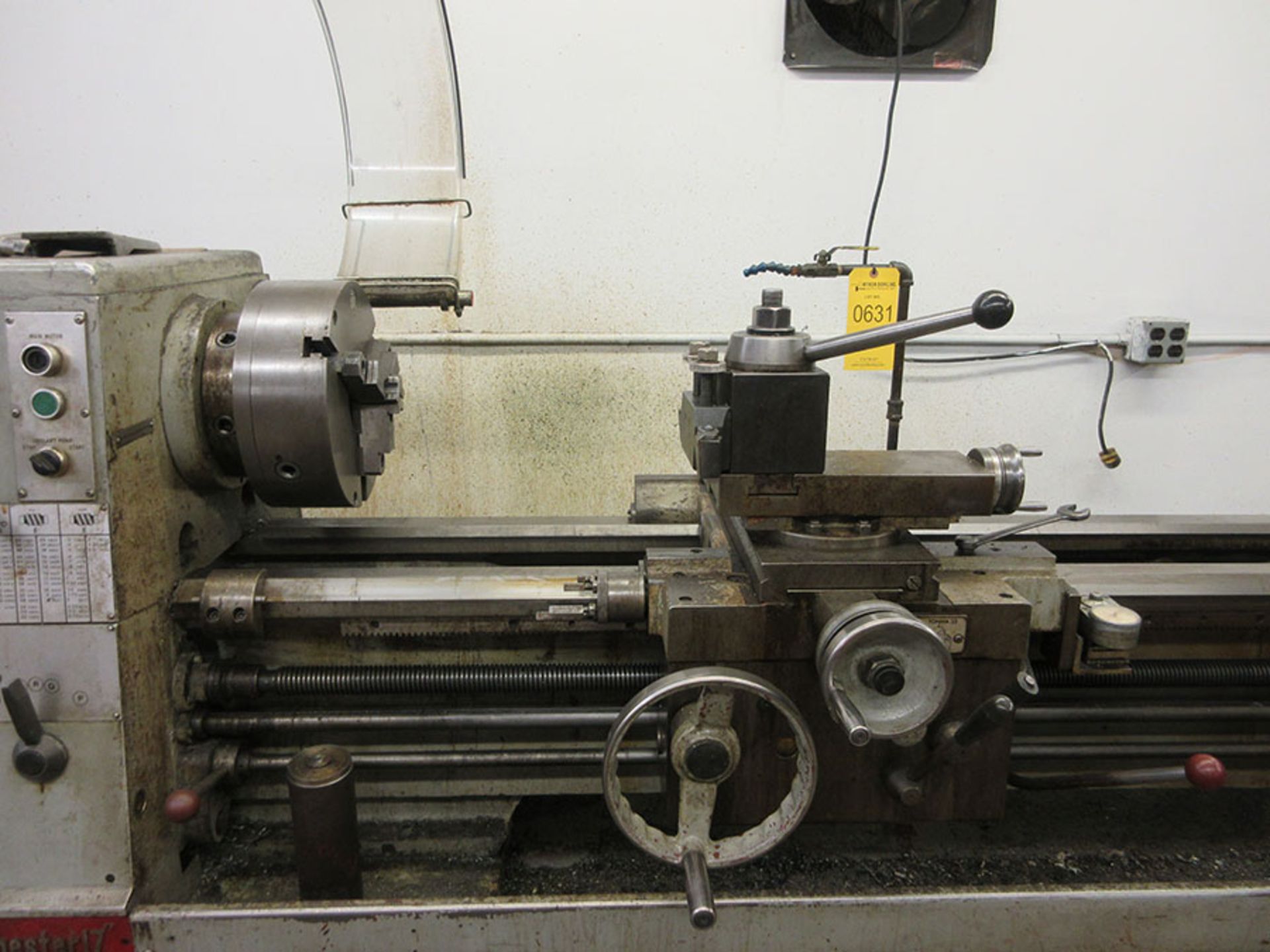 CAUSING COLCHESTER 17'' GAP BED ENGINE LATHE; 103'' BED, 8 1/2'' SWING OVER CENTER, 2 3/4'' BAR THRU - Image 2 of 2