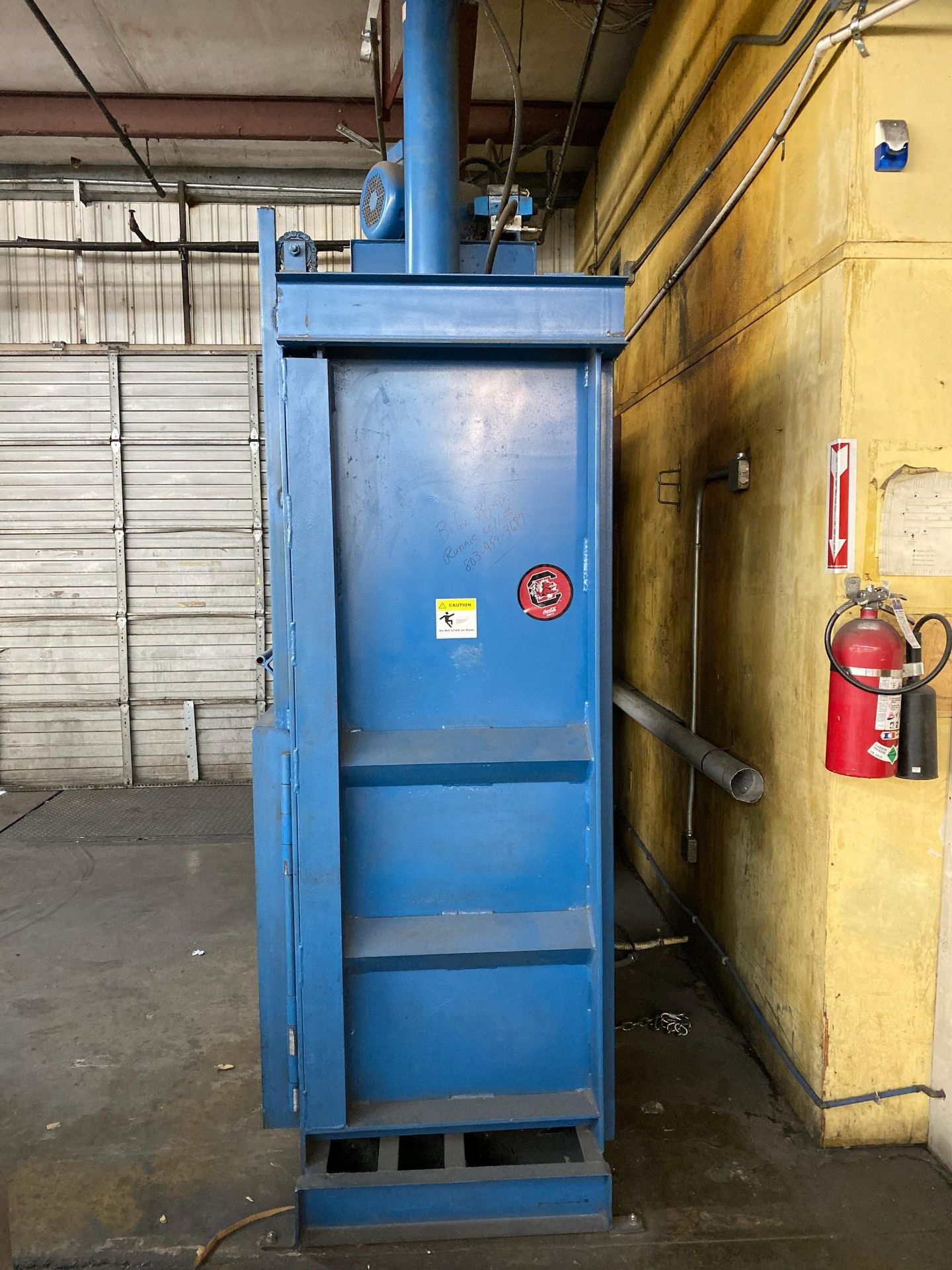 2007 ARS, 60" Vertical Baler, Model: 60", S/N: 703-S10-022, 10 HP Hydraulic Power Supply - Image 5 of 6