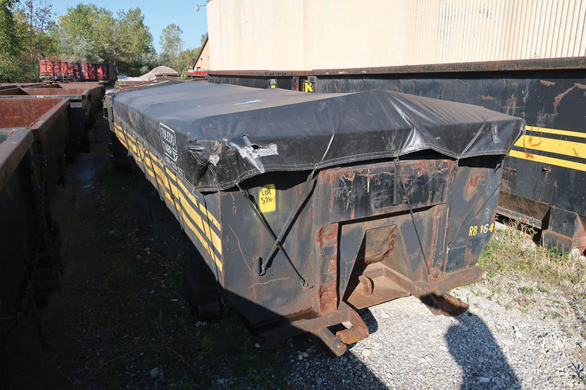 30 CU. YARD ROLL-OFF CONTAINER, RB164 ***LOCATED IN MIDLAND, MICHIGAN**