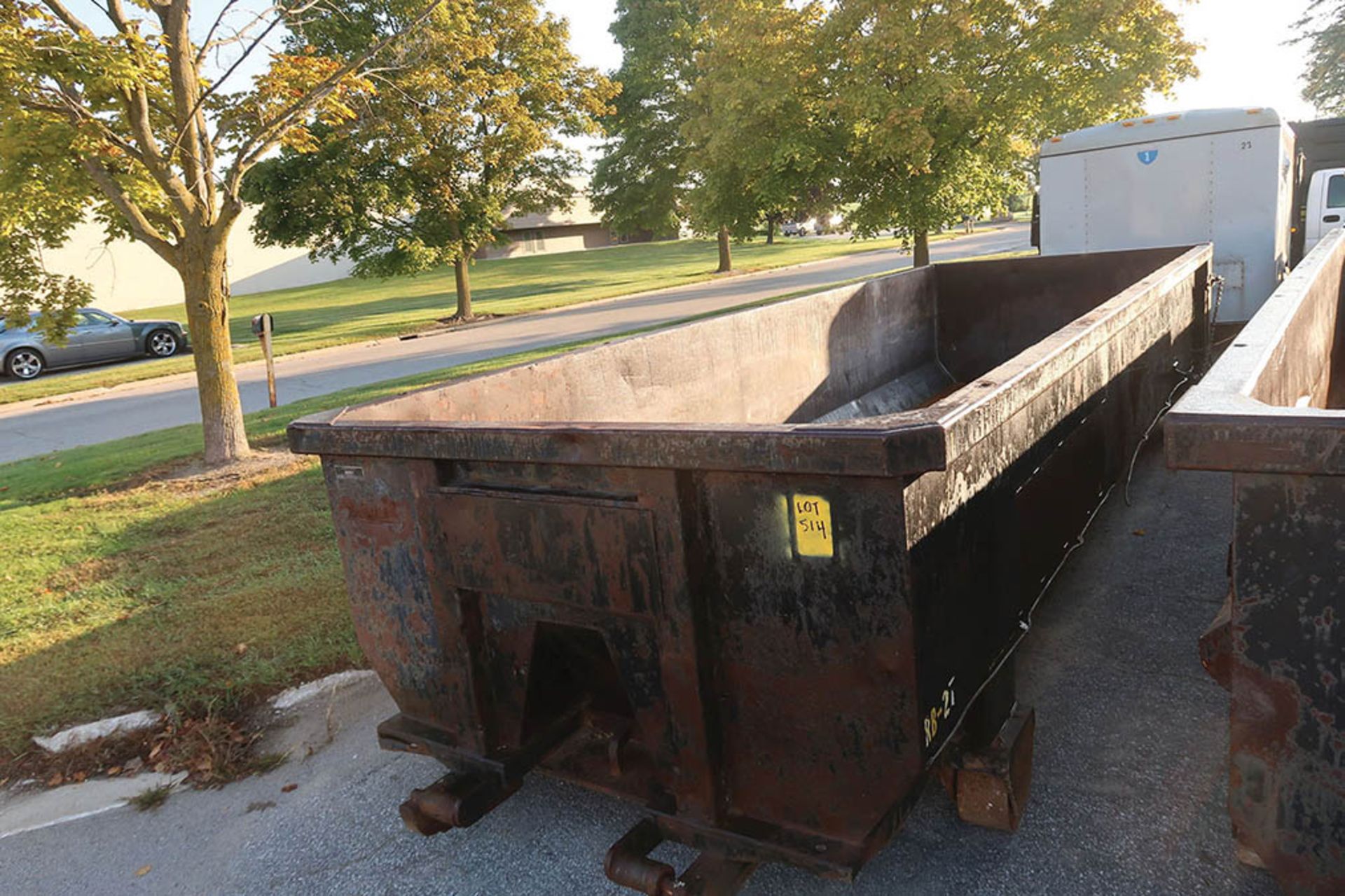 30 CU. YARD ROLL-OFF CONTAINER, RB27 ***LOCATED IN MIDLAND, MICHIGAN**