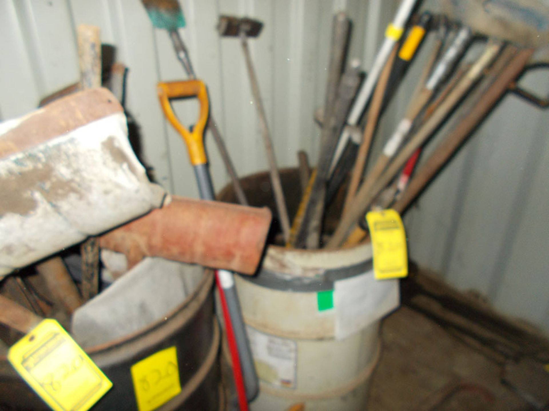 LOT OF SPUD BARS, SHOVELS, RAKES, AND BROOMS ***LOCATED IN MANSFIELD, OH*** - Image 2 of 2