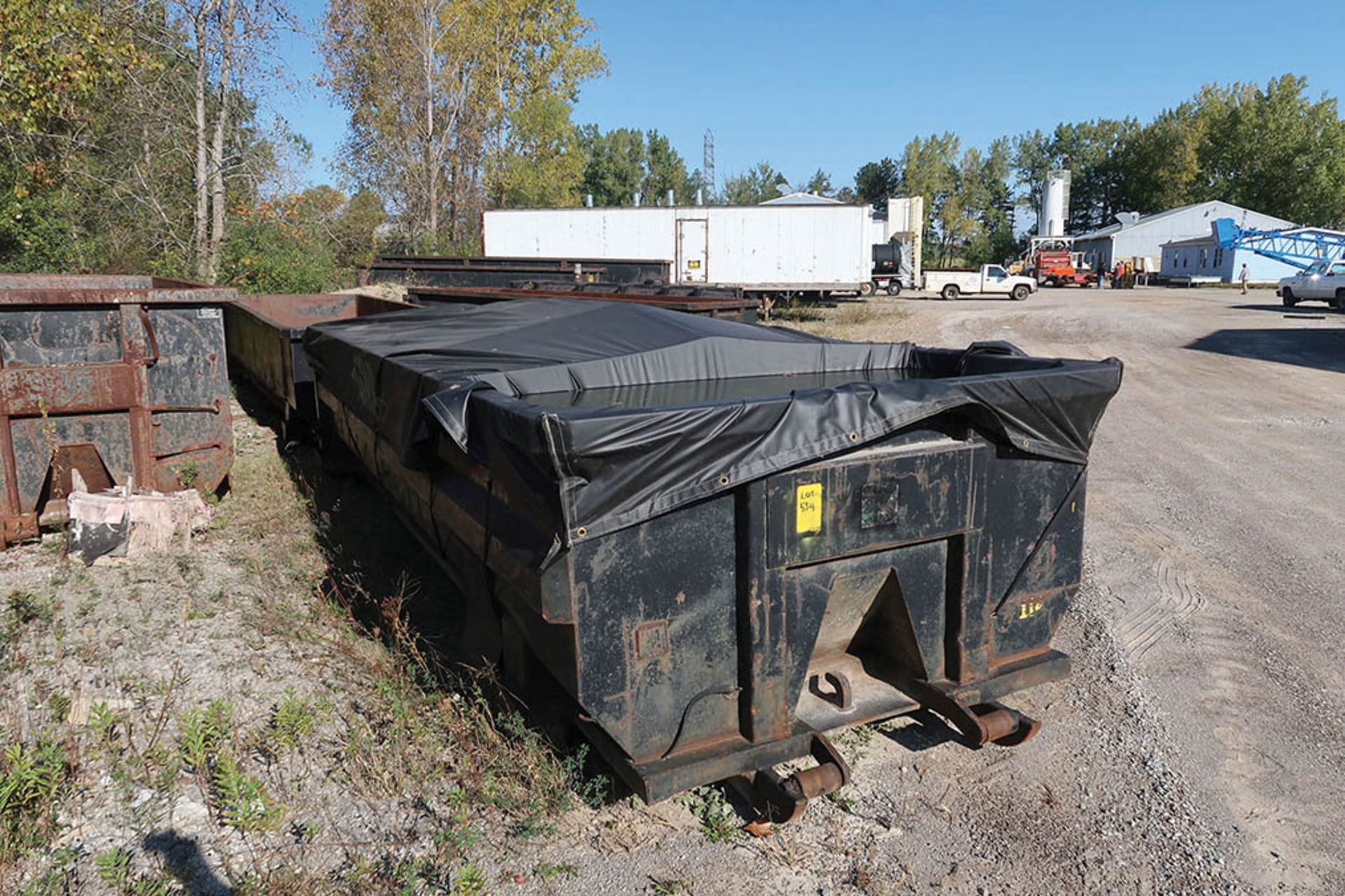 30 CU. YARD ROLL-OFF CONTAINER, RB114 ***LOCATED IN MIDLAND, MICHIGAN**