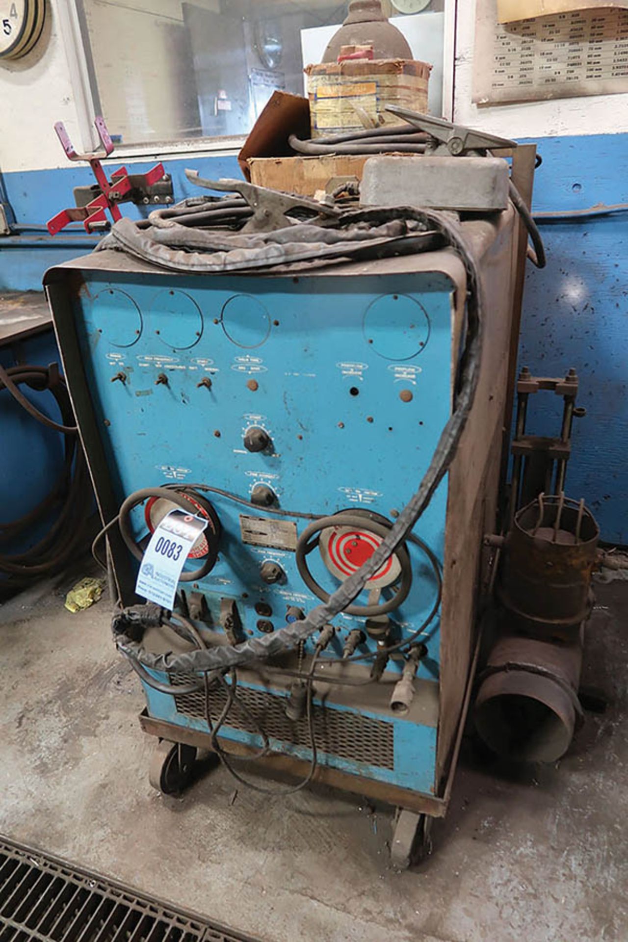 300 AMP HOBART MODEL TG-301 TIG WELDER; S/N 12RT-16734