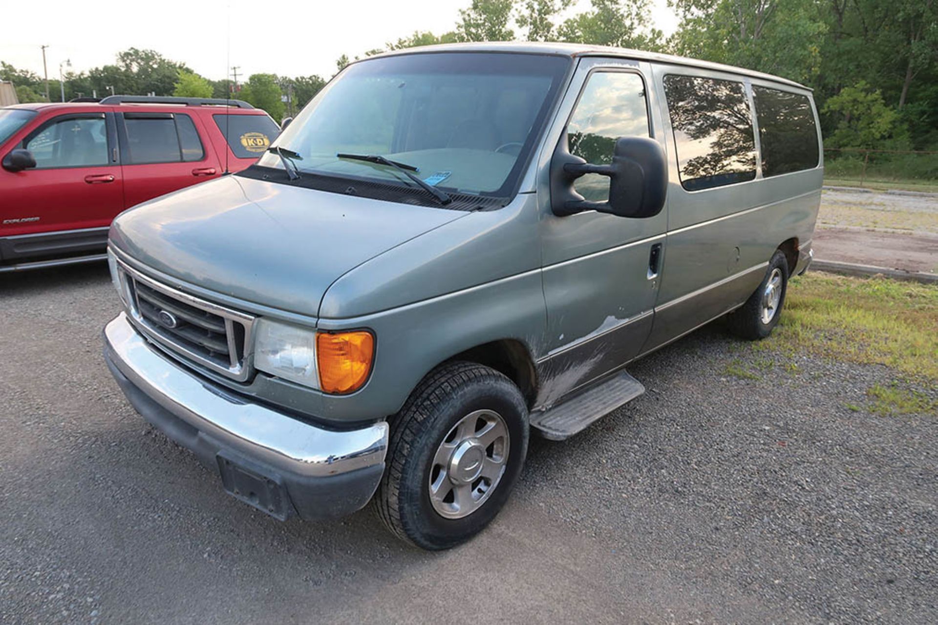 2006 FORD E-150 ECONOLINE PASSENGER VAN; VIN # 1FMRE11L96DB04166, 239,428 MILES