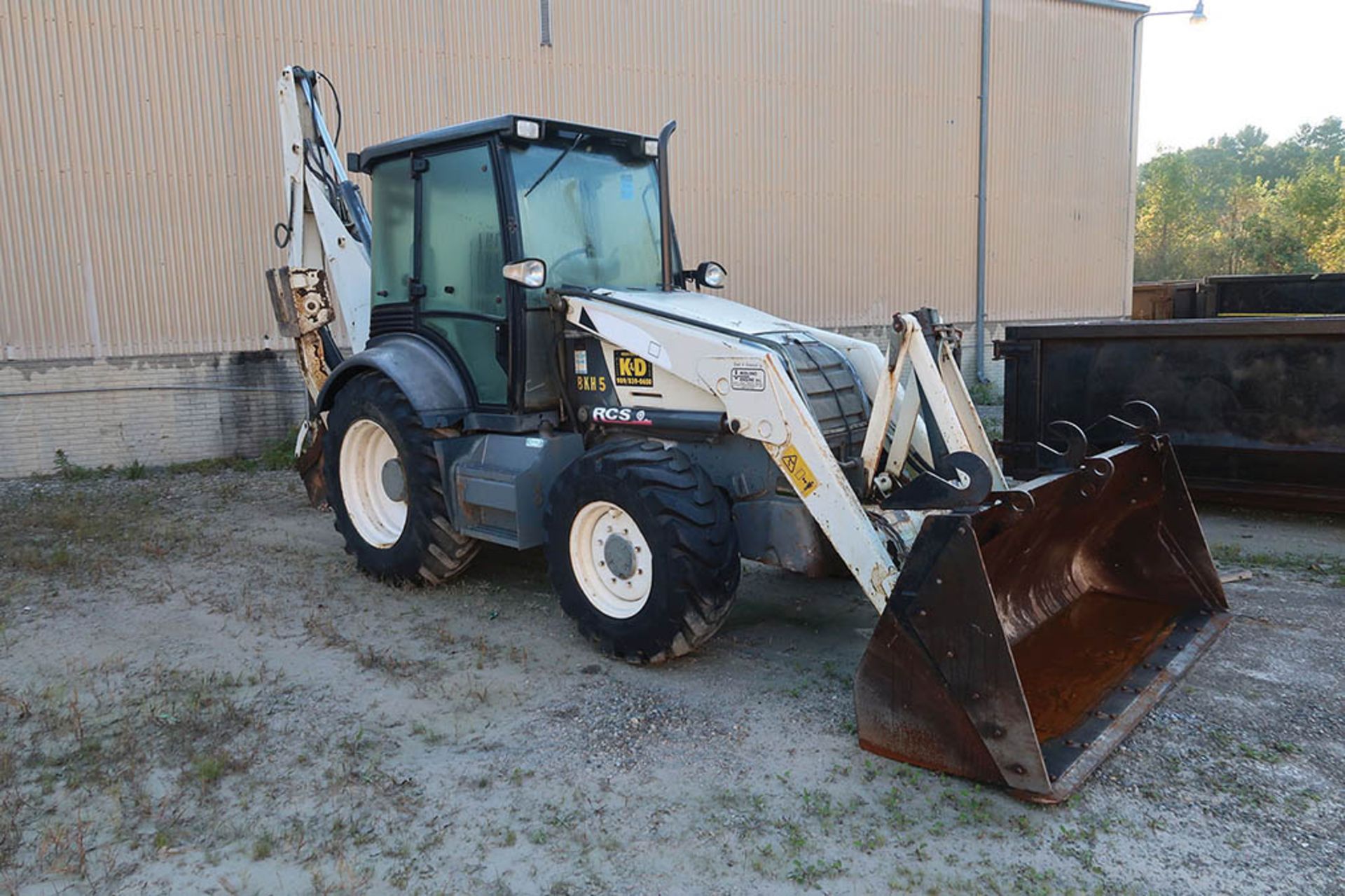 TEREX 86D FWD BACKHOE; S/N 10-452-02, 90'' BUCKET, 20'' BACKHOE BUCKET, UNIT BKH005 ***LOCATED IN - Bild 2 aus 12