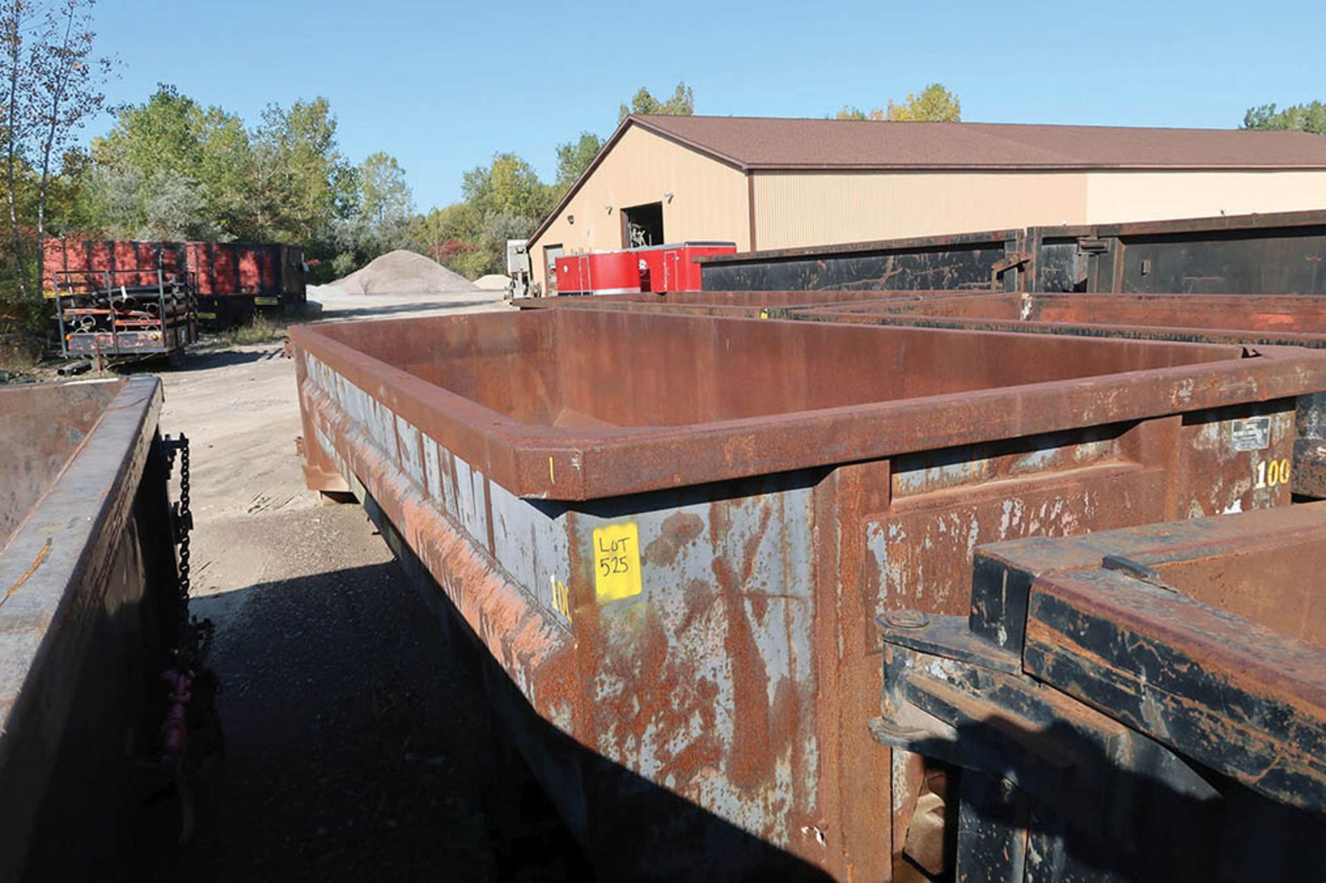 30 CU. YARD ROLL-OFF CONTAINER, RB100 ***LOCATED IN MIDLAND, MICHIGAN**