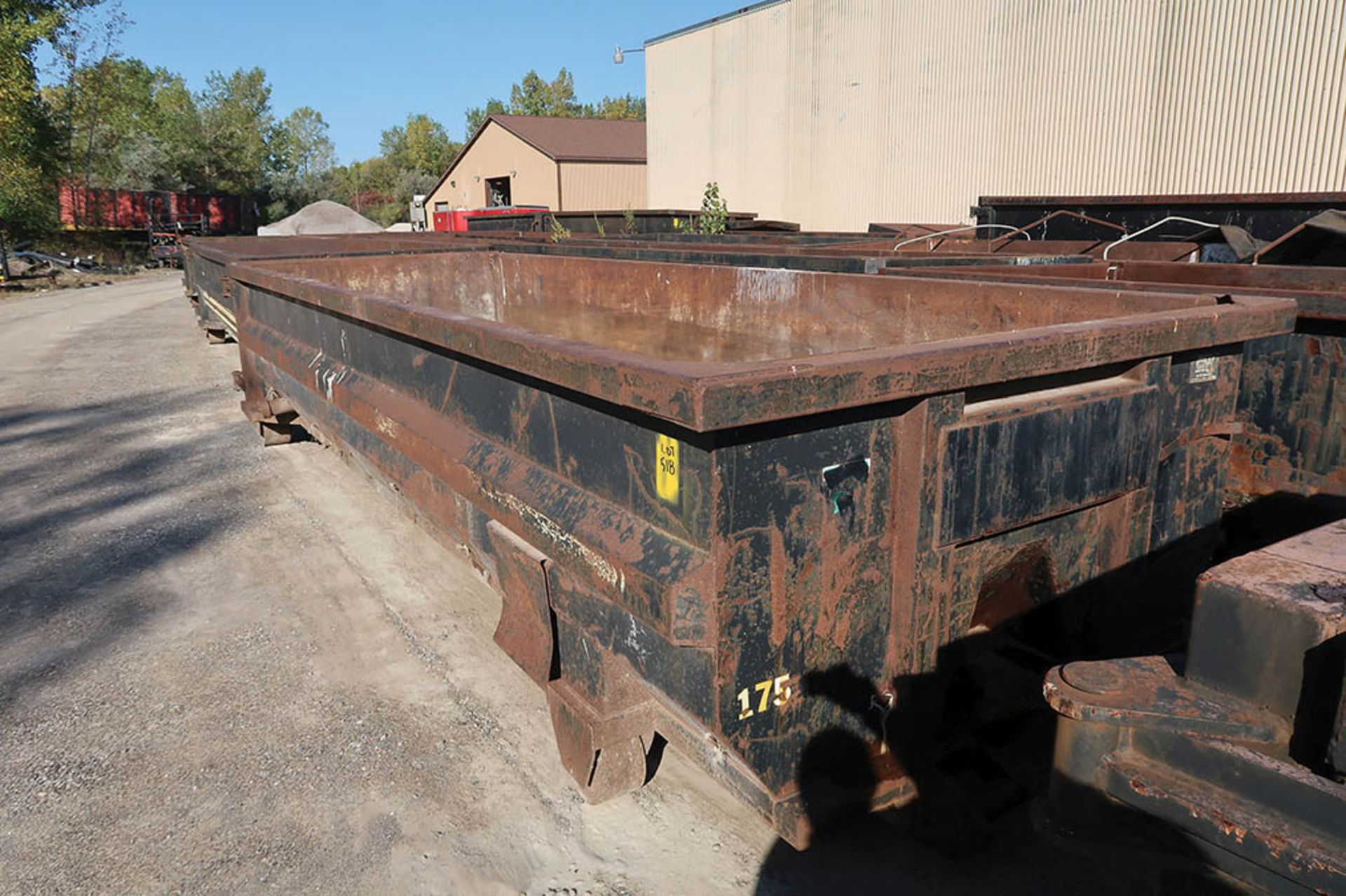 30 CU. YARD ROLL-OFF CONTAINER, RB175 ***LOCATED IN MIDLAND, MICHIGAN**