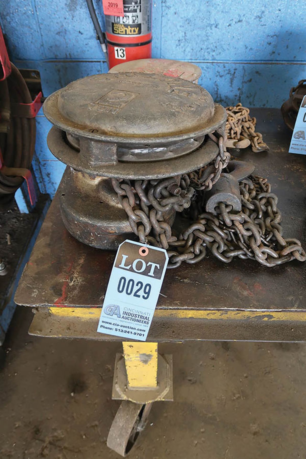 2 TON CYCLONE MANUAL CHAIN HOIST