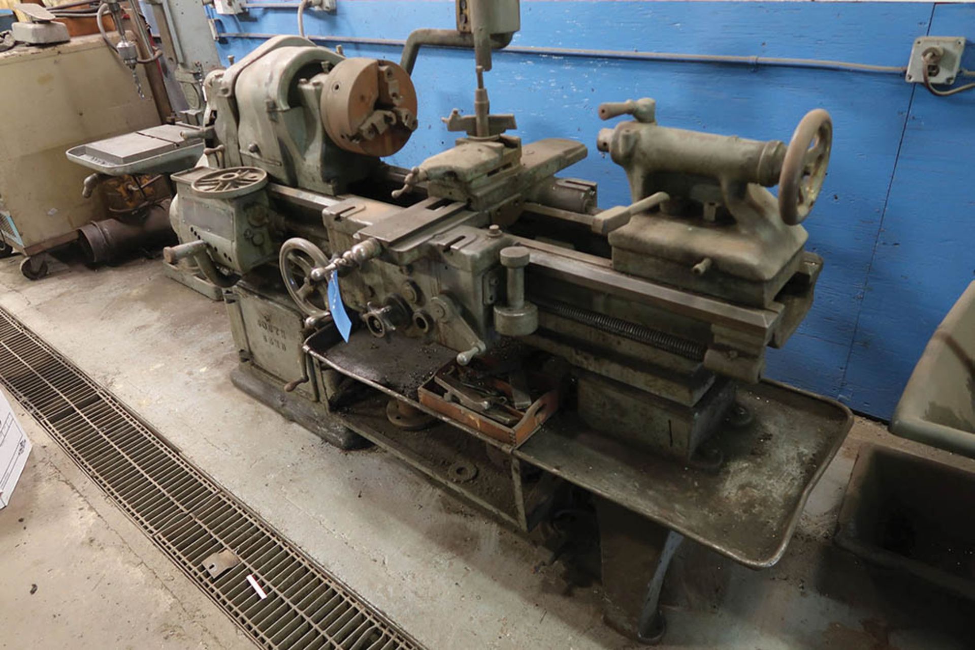 20'' X 36'' SOUTH BEND SHOP LATHE, 10'' 3-JAW CHUCK - Bild 2 aus 12