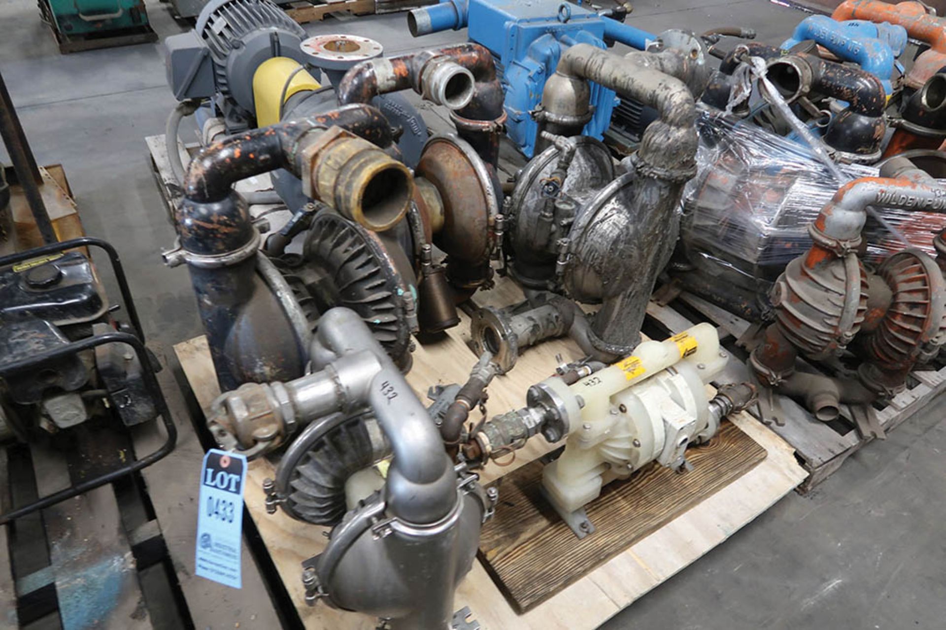 (2) SKIDS DIAPHRAGM PUMPS ***LOCATED IN MIDLAND, MICHIGAN** - Image 2 of 3