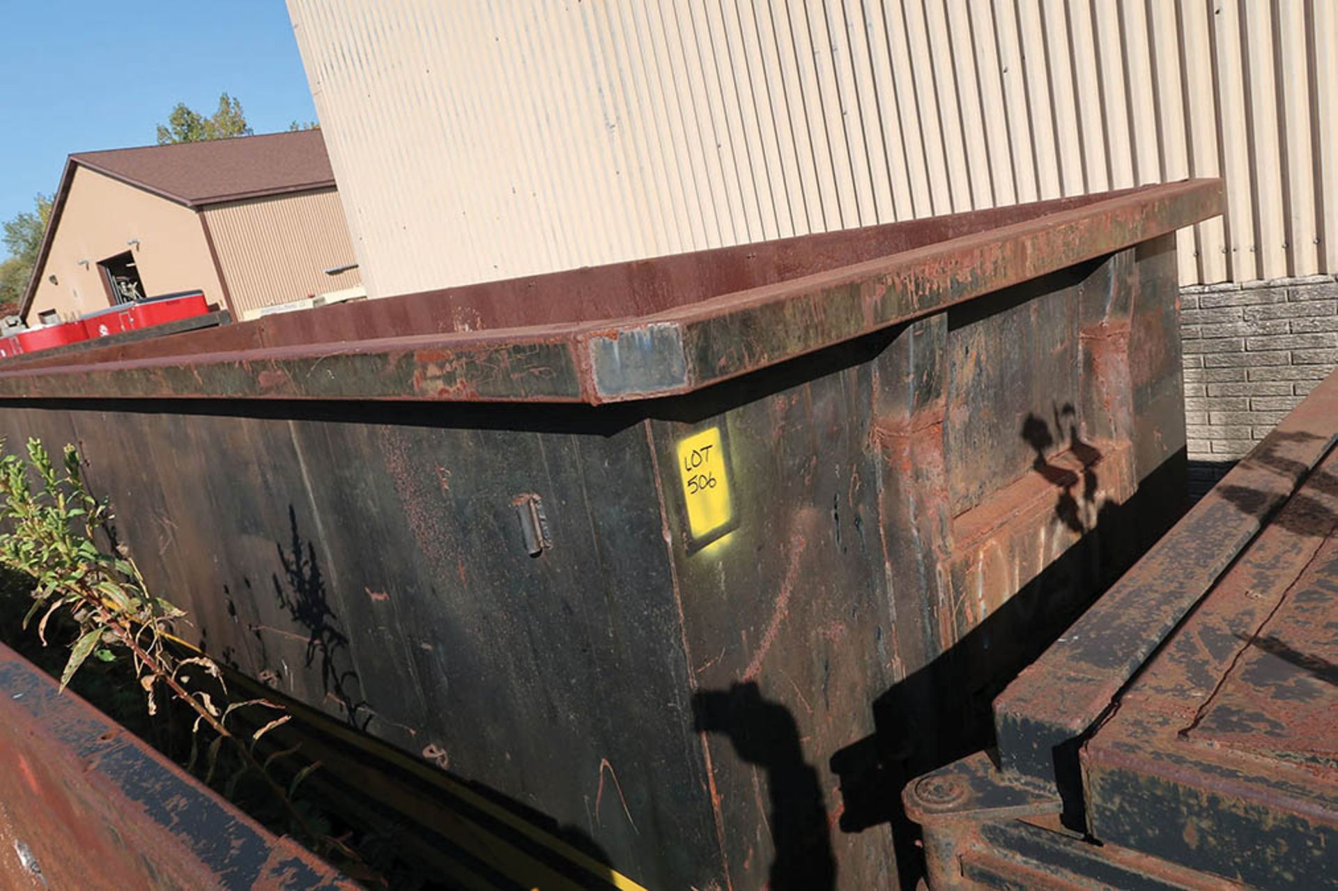 35 CU. YARD ROLL-OFF CONTAINER, RB66 ***LOCATED IN MIDLAND, MICHIGAN**