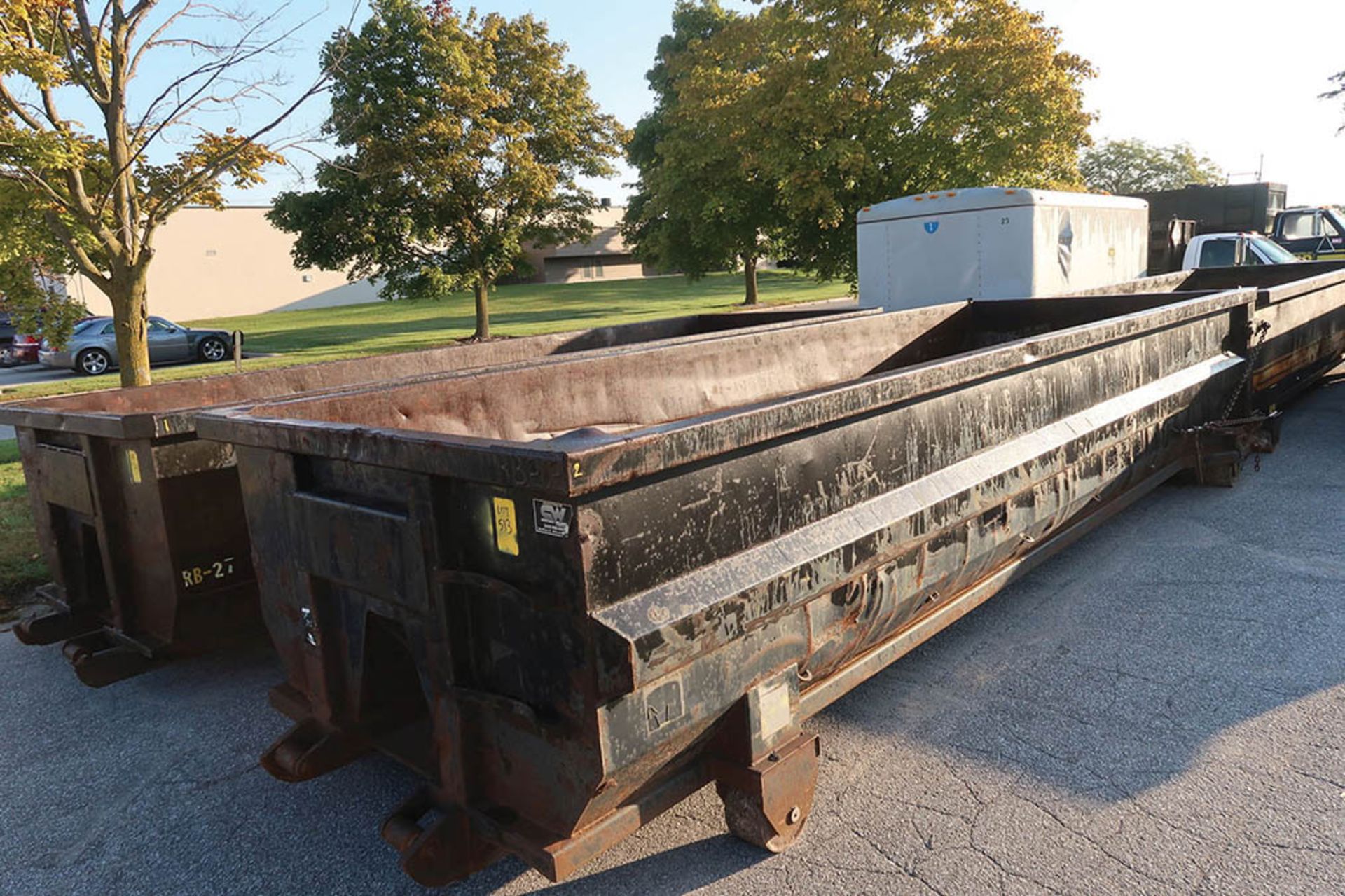 30 CU. YARD ROLL-OFF CONTAINER, RB202 ***LOCATED IN MIDLAND, MICHIGAN**