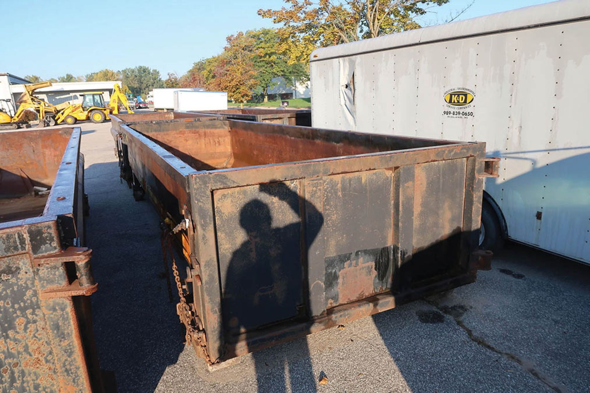 30 CU. YARD ROLL-OFF CONTAINER, RB91 ***LOCATED IN MIDLAND, MICHIGAN** - Image 2 of 3